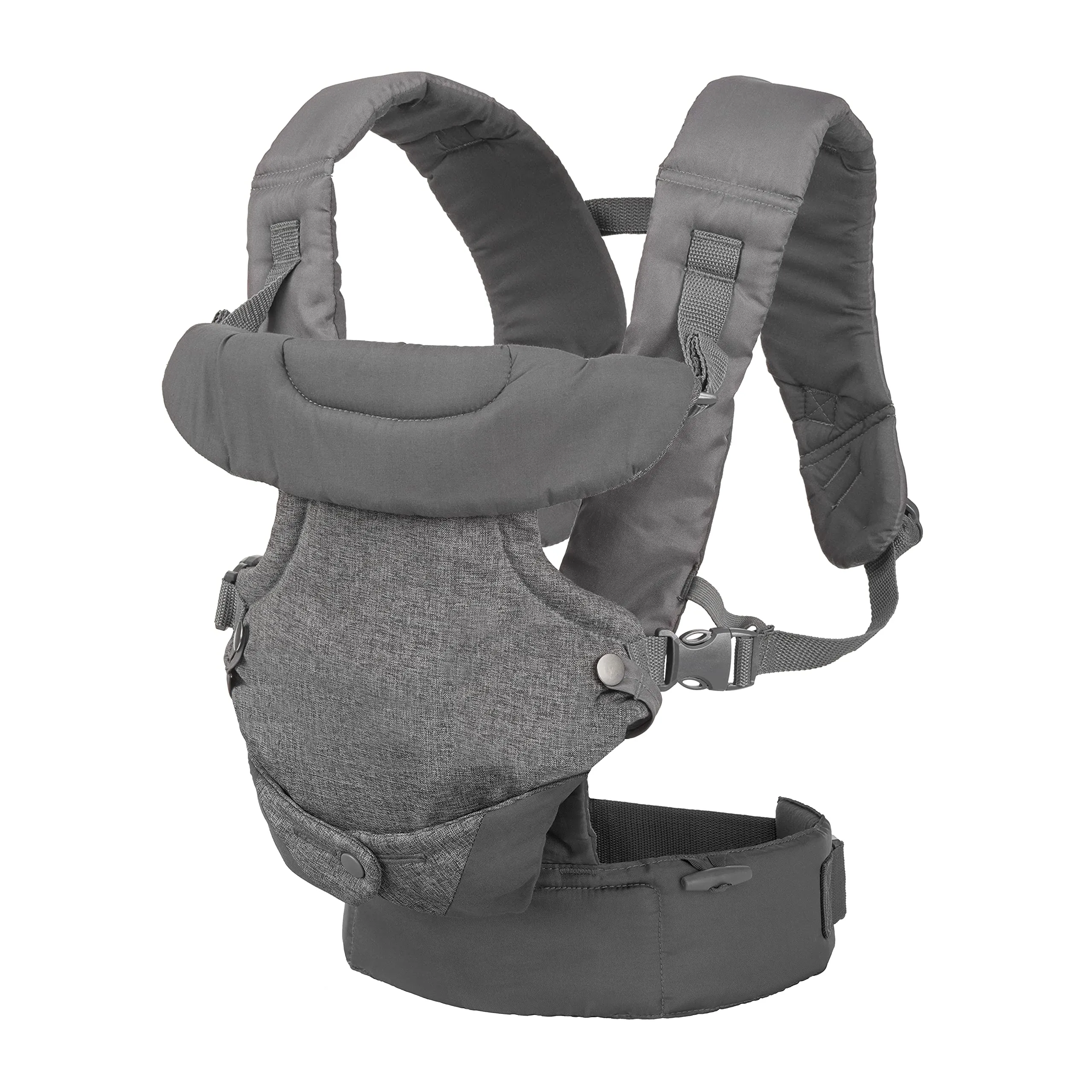 Infantino Flip Advanced Marsupio 4-in-1 Ergonomico, Grigio - immagine 7