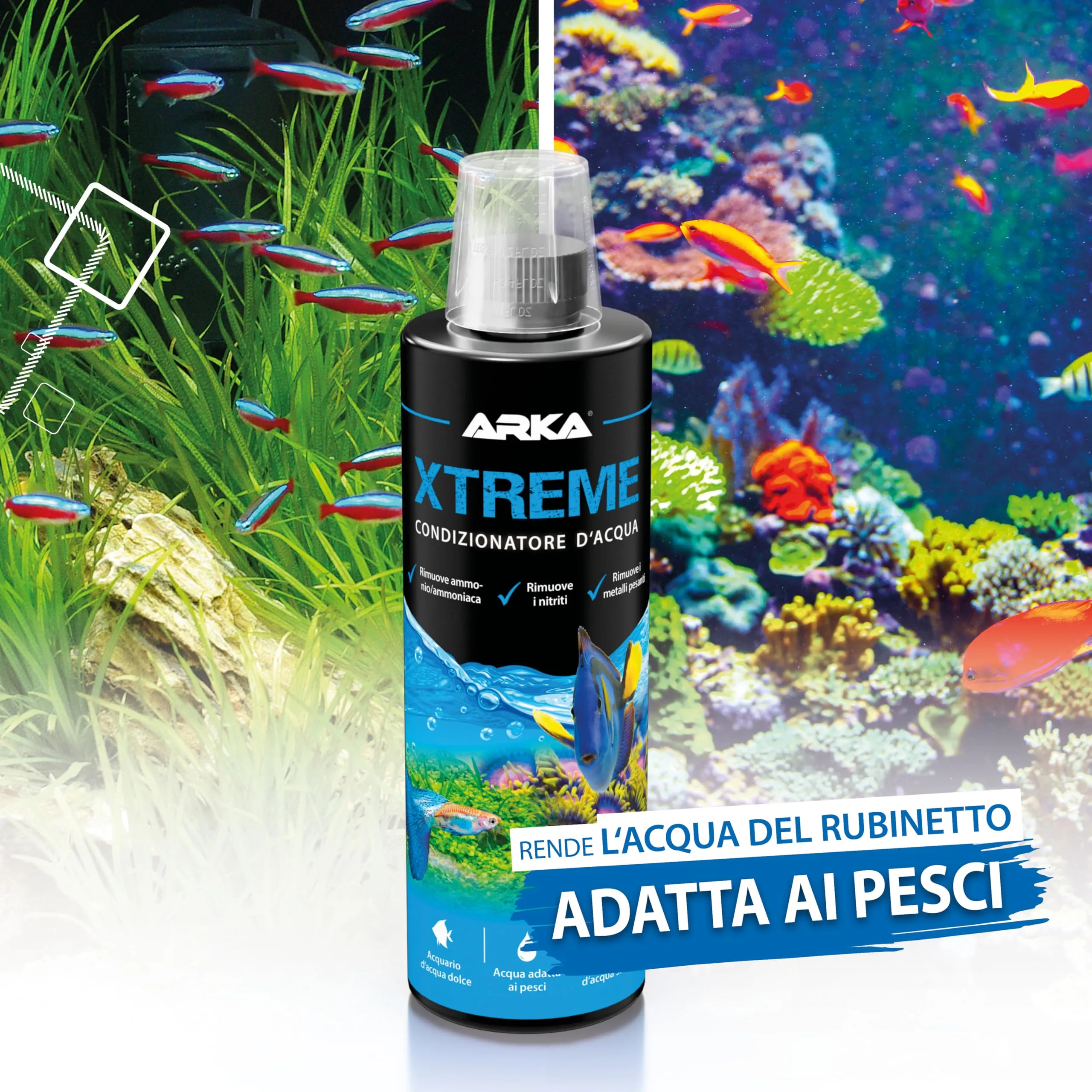 ARKA Xtreme Anticloro Biocondizionatore Acqua Acquario 236 ml - immagine 8