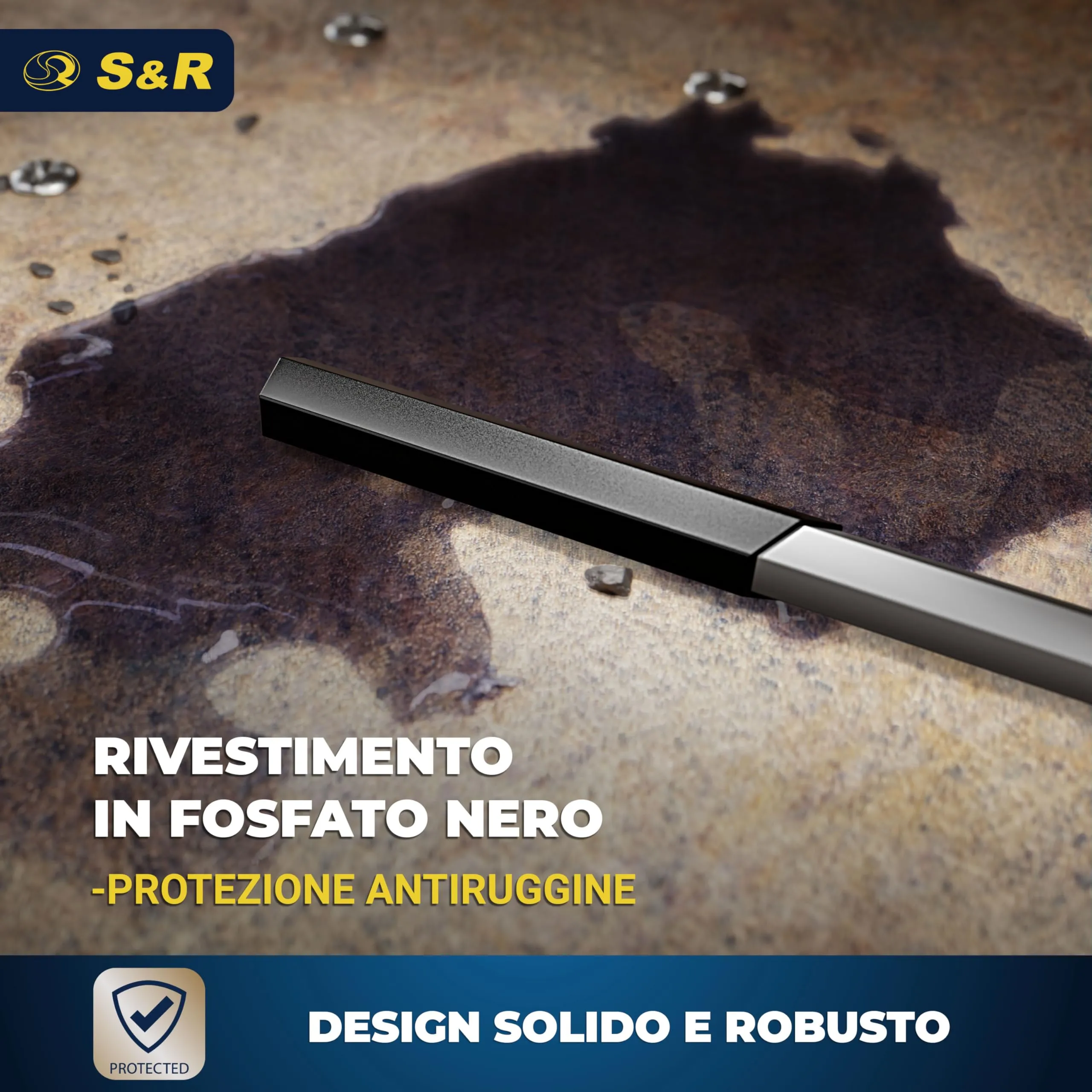 S&R Set di 30 Chiavi a Brugola Esagonali Metriche e in Pollici, Lunghe e Corte, da 0,7 a 10mm - immagine 5