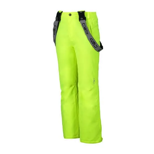 CMP Salopette Sci In Twill da Bambini, Yellow Fluo, 110 - immagine 4