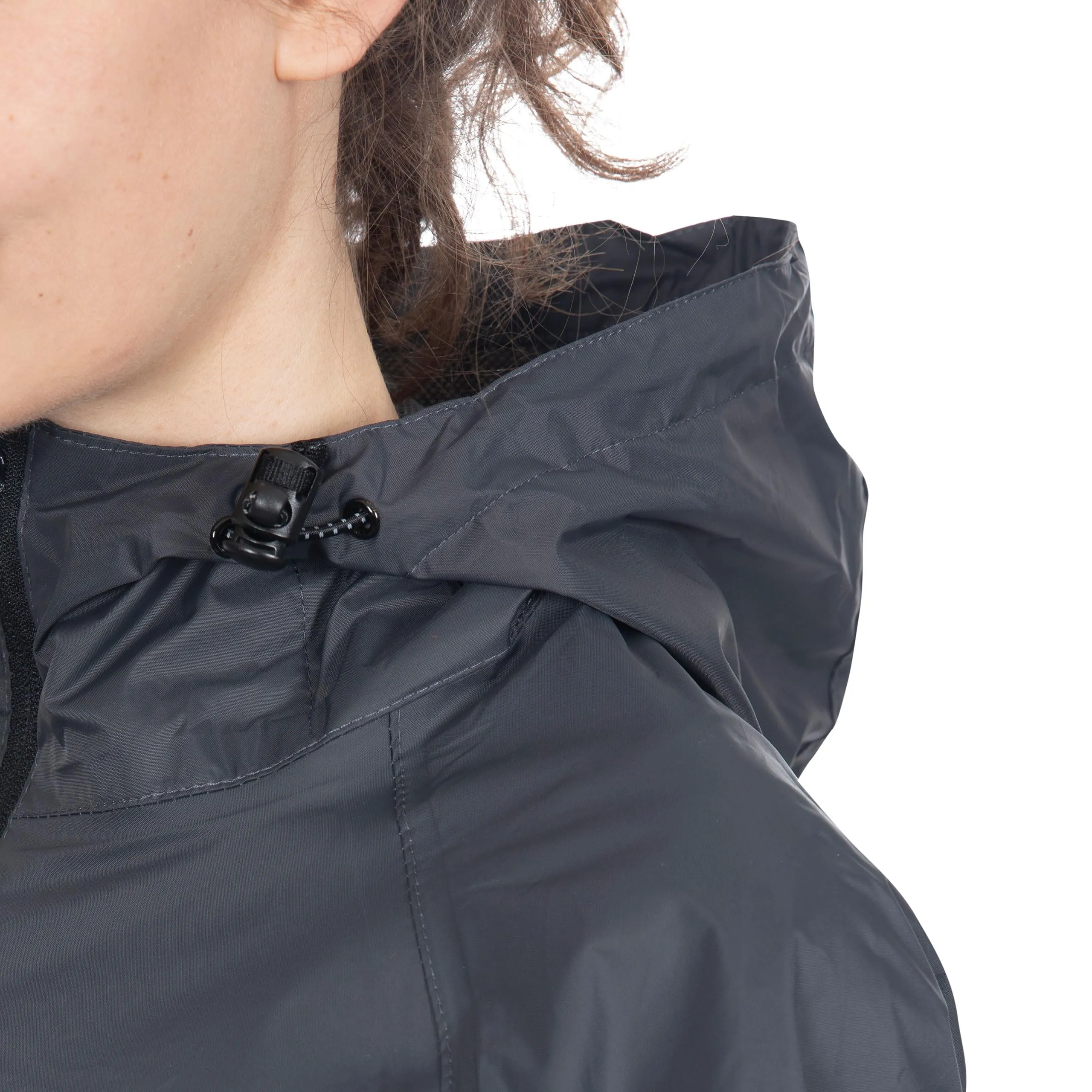 Trespass Qikpac Giacca Ripiegabile, Grigio Flint, L - immagine 9