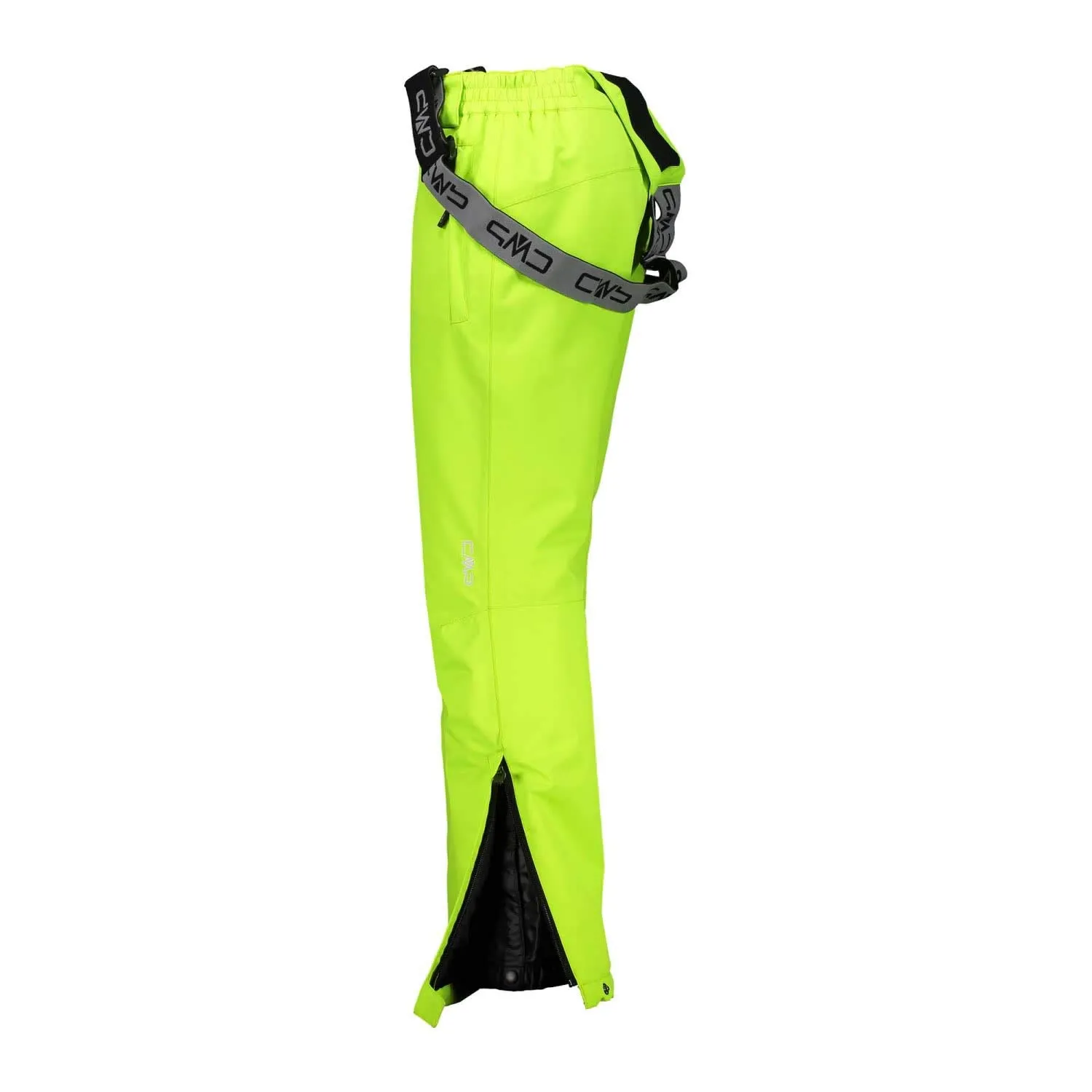CMP Salopette Sci in Twill da Bambini, Yellow Fluo, 92 - immagine 5