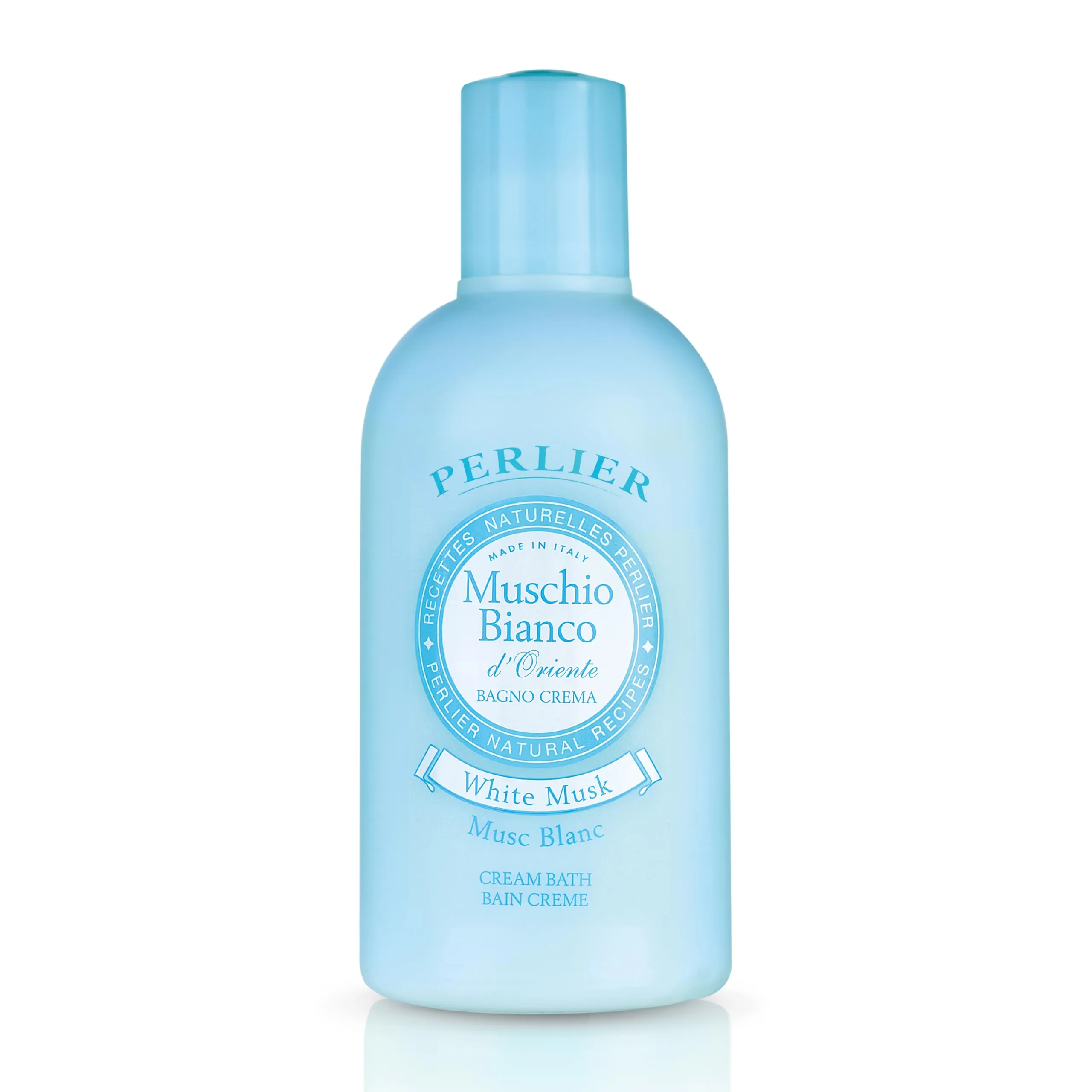 Perlier Ricette Naturali Bagno Schiuma Muschio Bianco, 500 ml - immagine 1