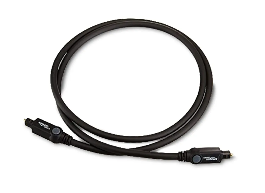 Amazon Basics Cavo Audio Ottico Digitale Toslink, 1 m, Nero - immagine 5