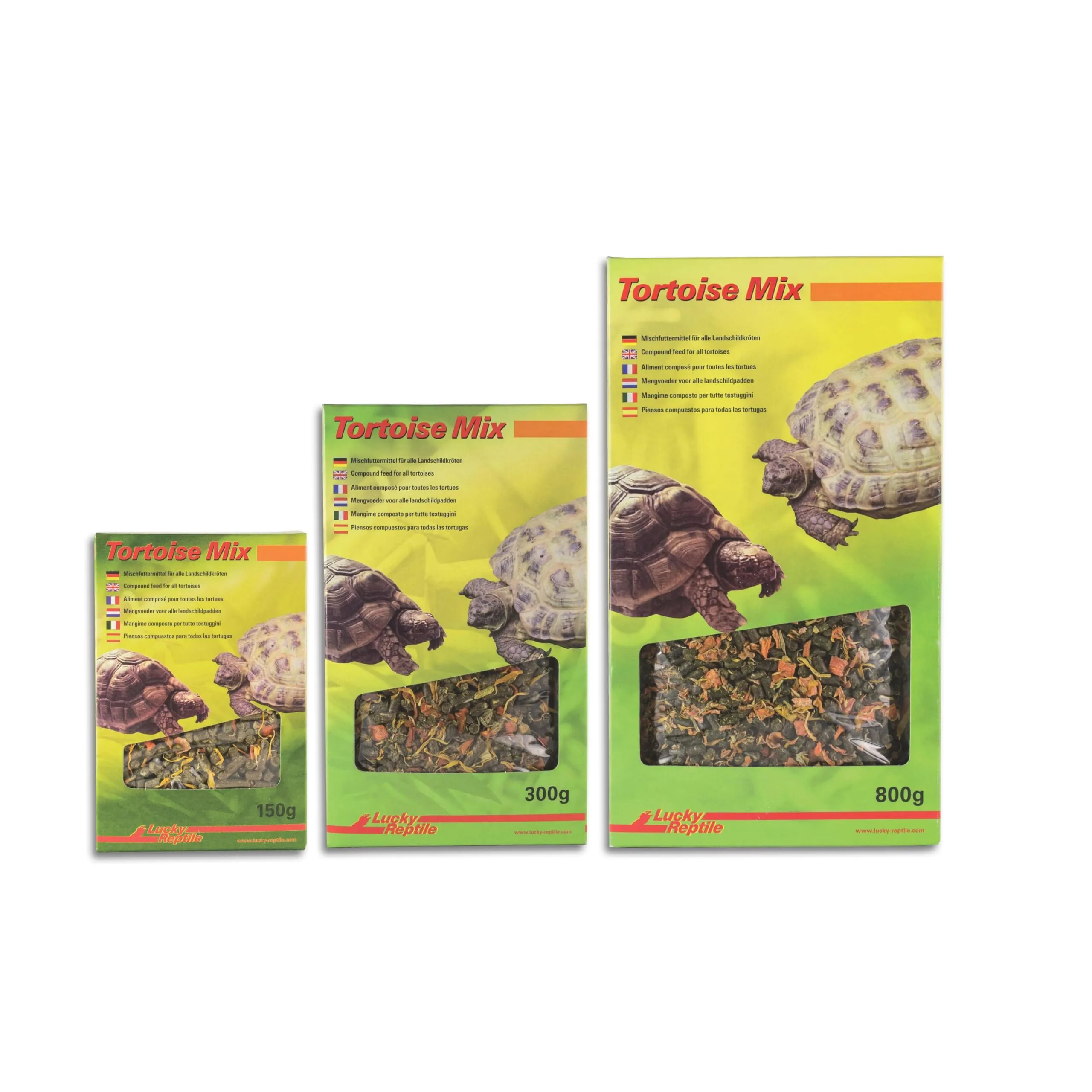 Lucky Reptile Tortoise Mix, 300g - Miscela di Pellet di Erbe di Prato con Carote e Fiori di Calendula per Tartarughe di Terra e Rettili Erbivori - immagine 4