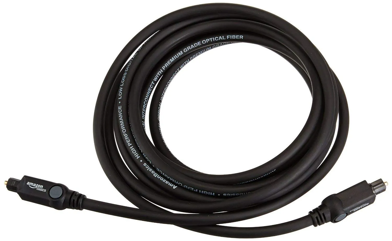 Amazon Basics Cavo Audio Ottico Digitale Toslink, 3 m, Nero - immagine 8