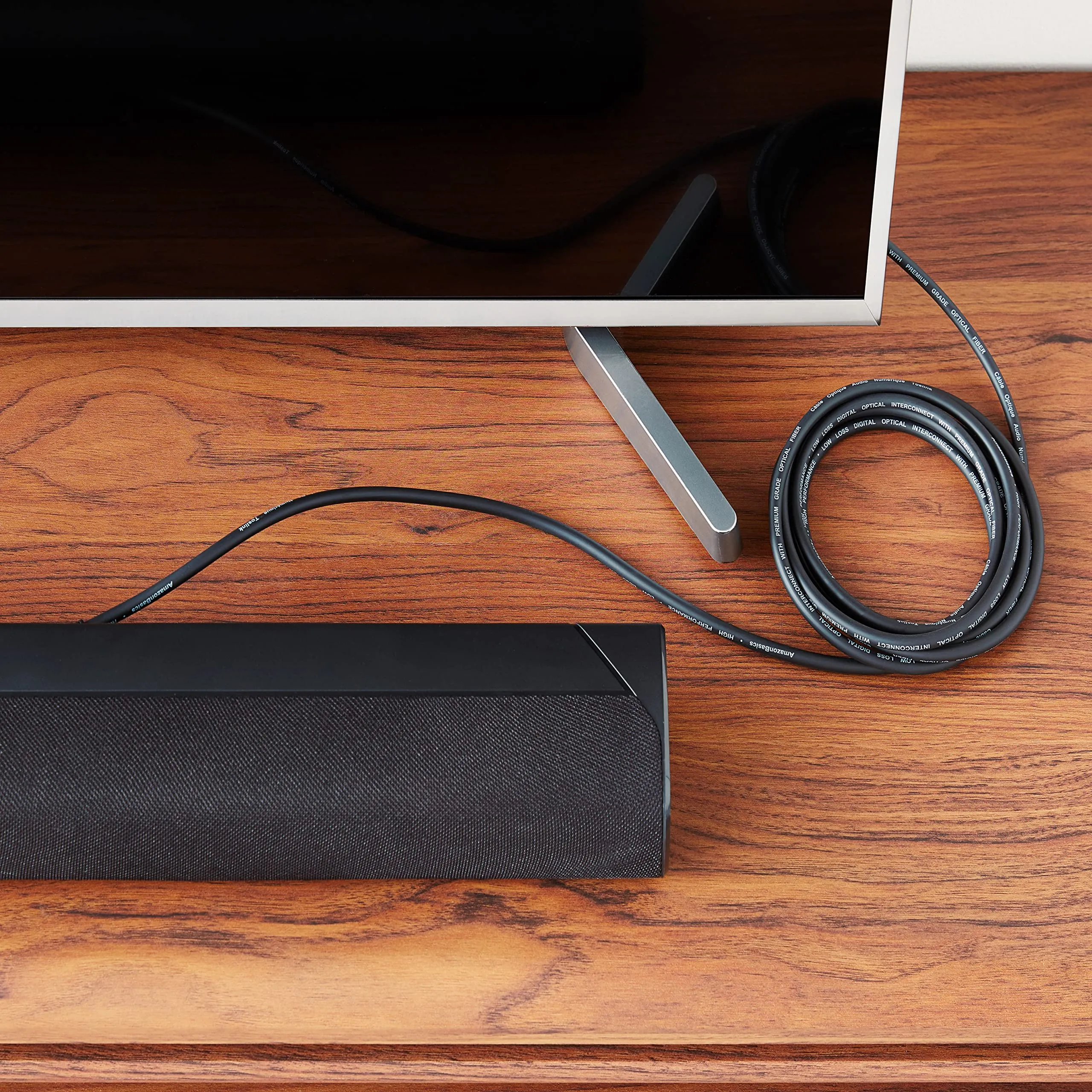 Amazon Basics Cavo Audio Ottico Digitale Toslink, 3 m, Nero - immagine 9