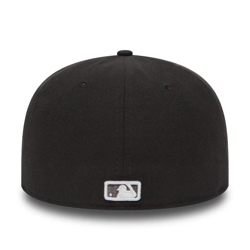 New Era York Yankees 59Fifty Cap MLB Basic Graphite/White - 6 7/8 (55cm) - immagine 3