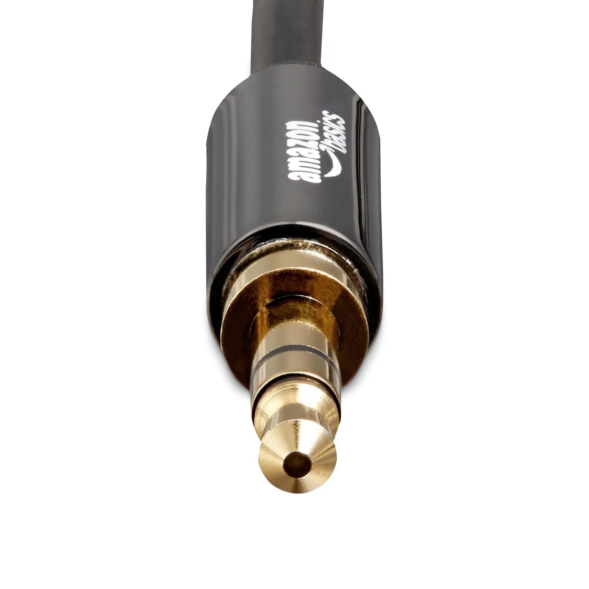 Amazon Basics Cavo Audio Stereo 3,5 mm maschio a 3,5 mm maschio, 1.2 m, Nero - immagine 5