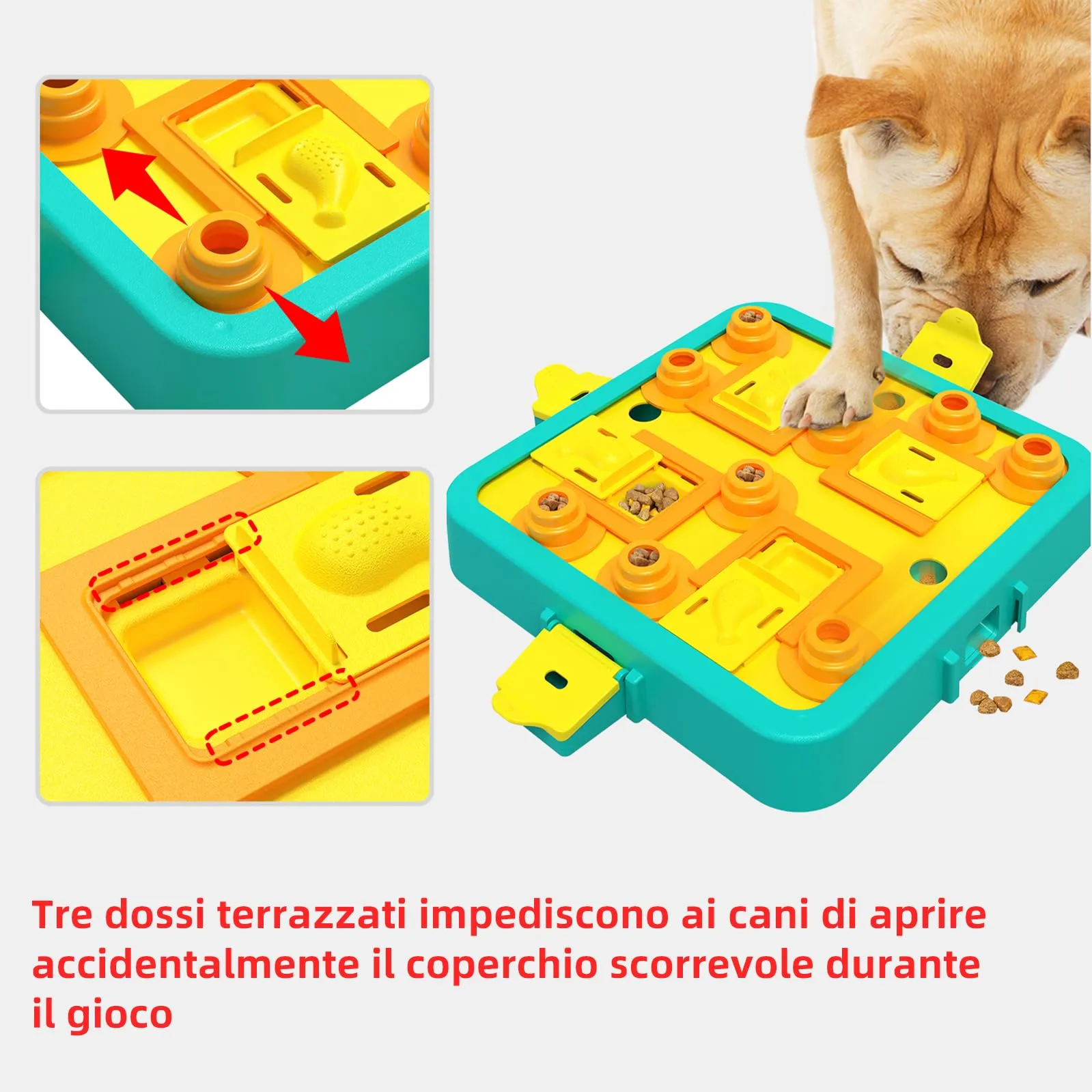 Dufuso Giochi Intelligenti per Cani, Training Comportamentale e IQ, Livello 3 (Avanzato) - immagine 4