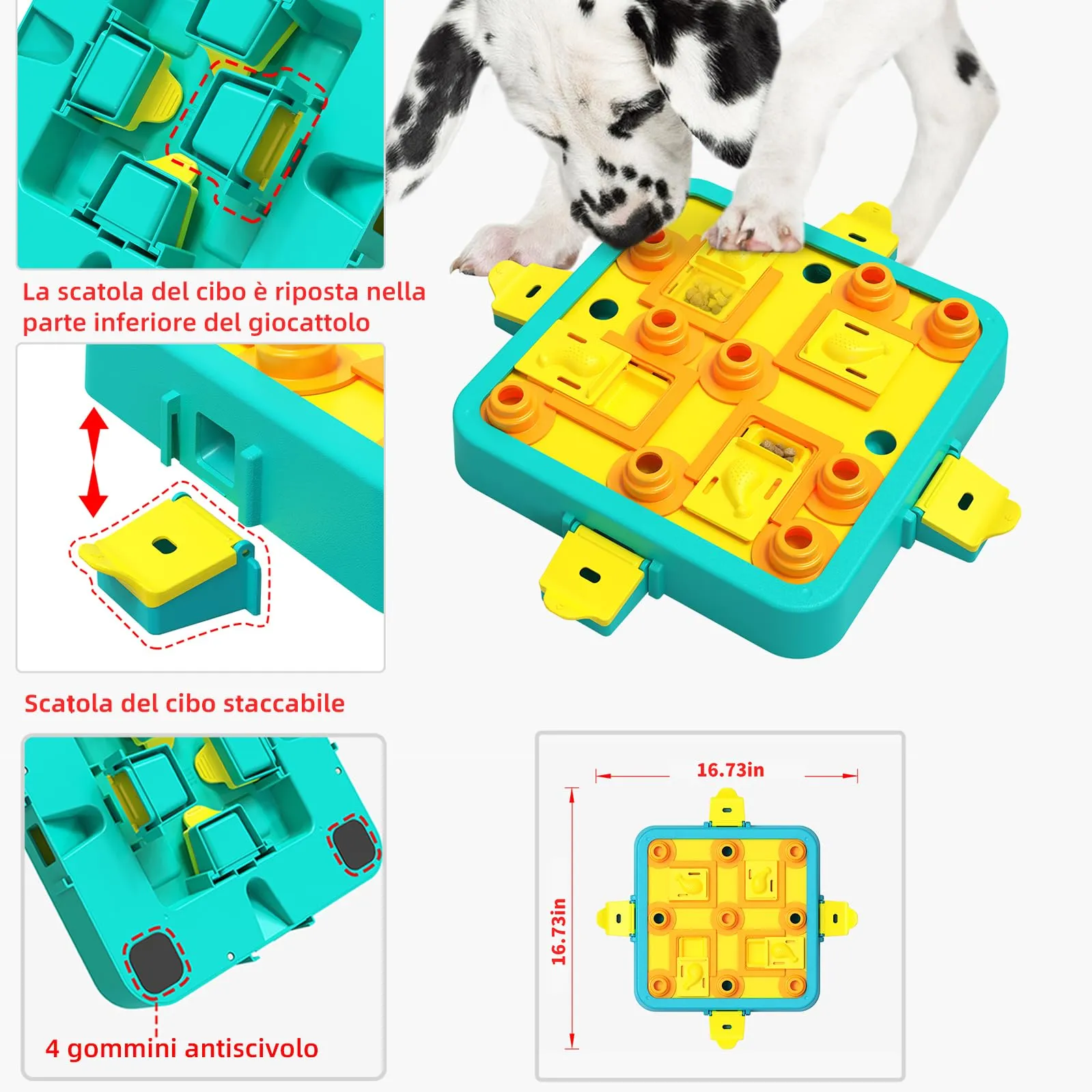 Dufuso Giochi Intelligenti per Cani, Training Comportamentale e IQ, Livello 3 (Avanzato) - immagine 7