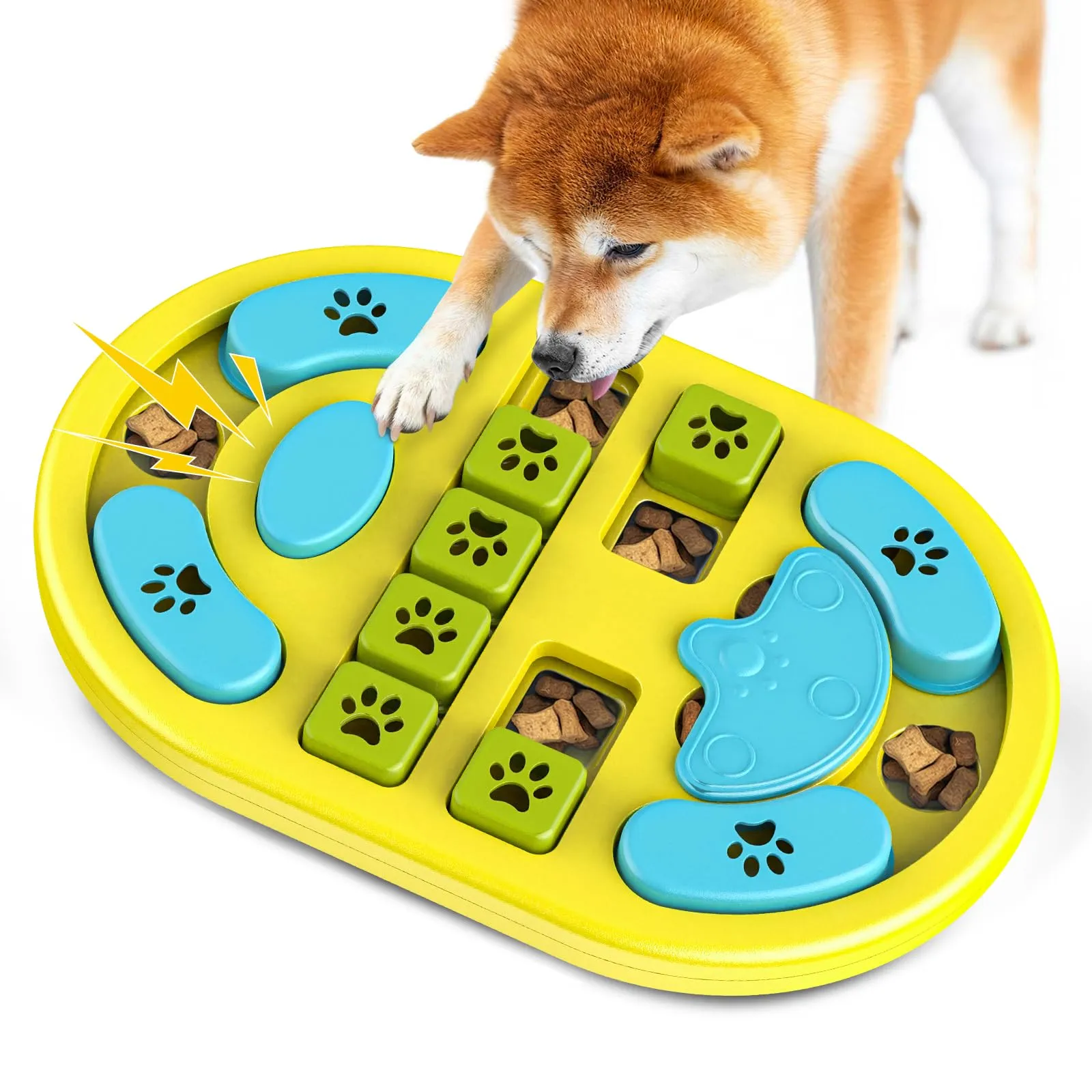 Blanlody Giochi Interattivi per Cani Anti Ingozzamento per Cani Piccoli, Medi e Grandi - immagine 1