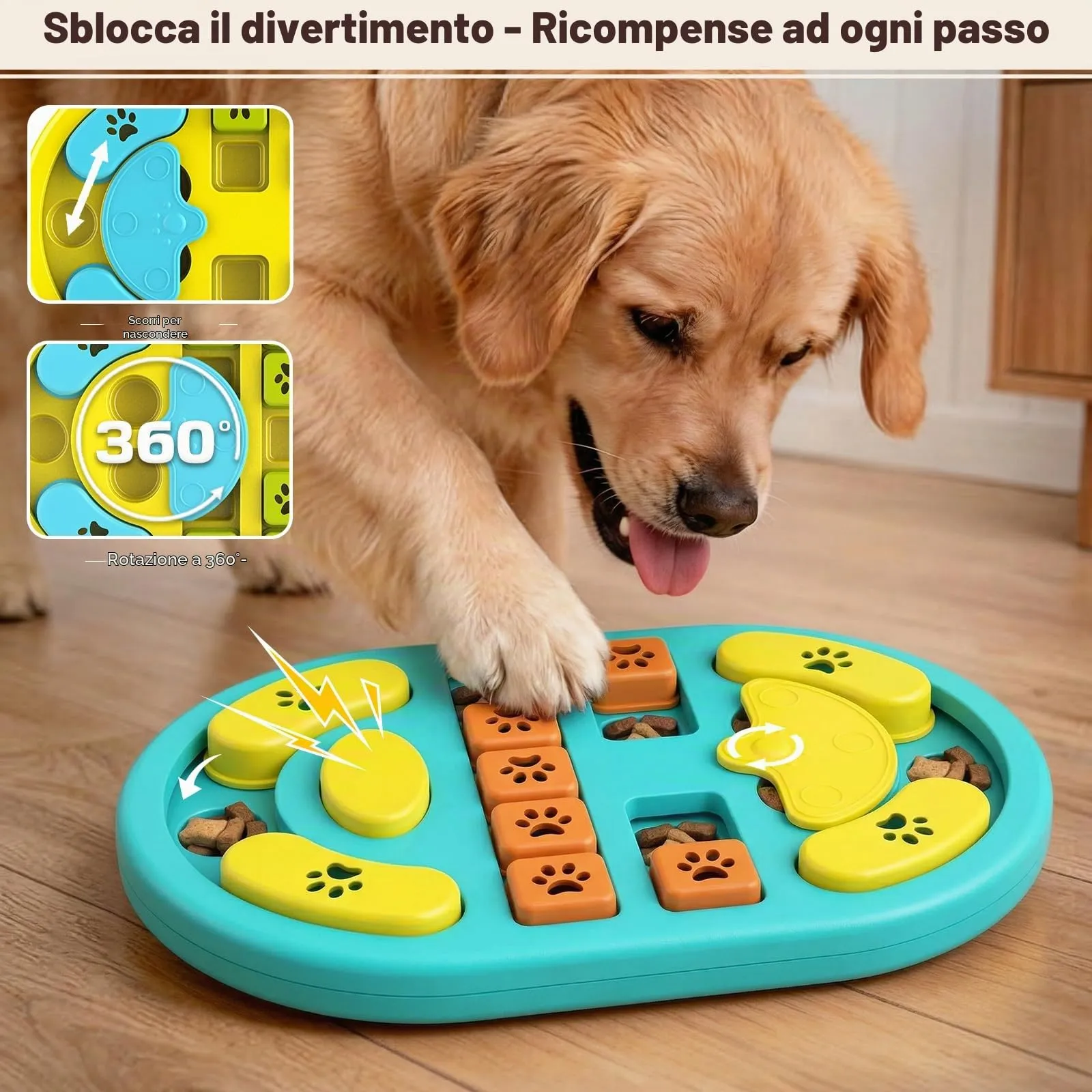 Blanlody Giochi Interattivi per Cani - immagine 3