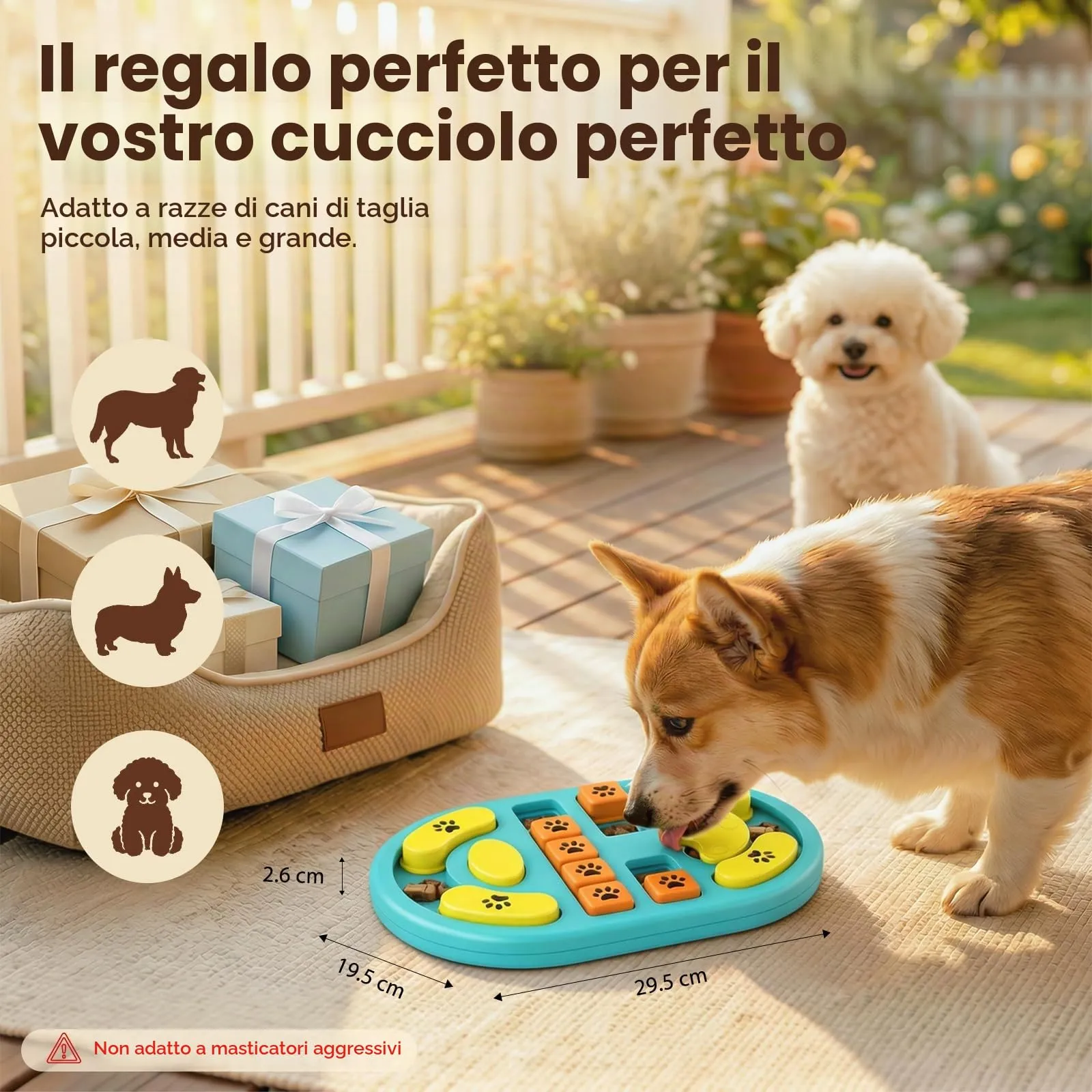 Blanlody Giochi Interattivi per Cani - immagine 6
