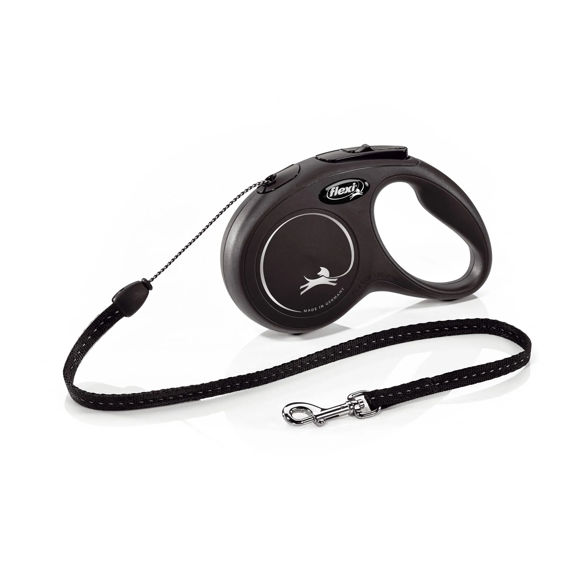 Flexi Classic Cord - 5 metri 12 kg - Nero - immagine 1