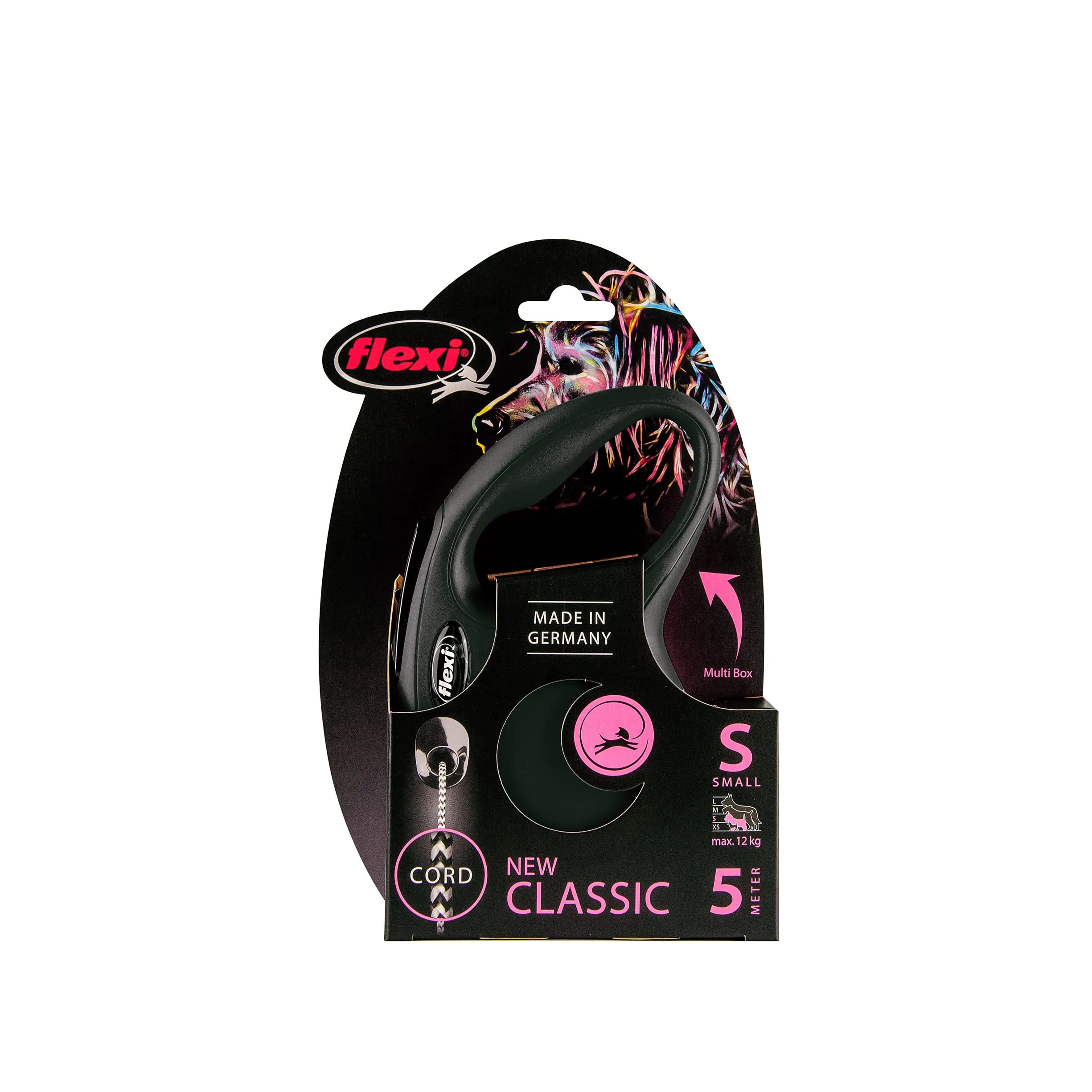 Flexi Classic Cord - 5 metri 12 kg - Nero - immagine 5