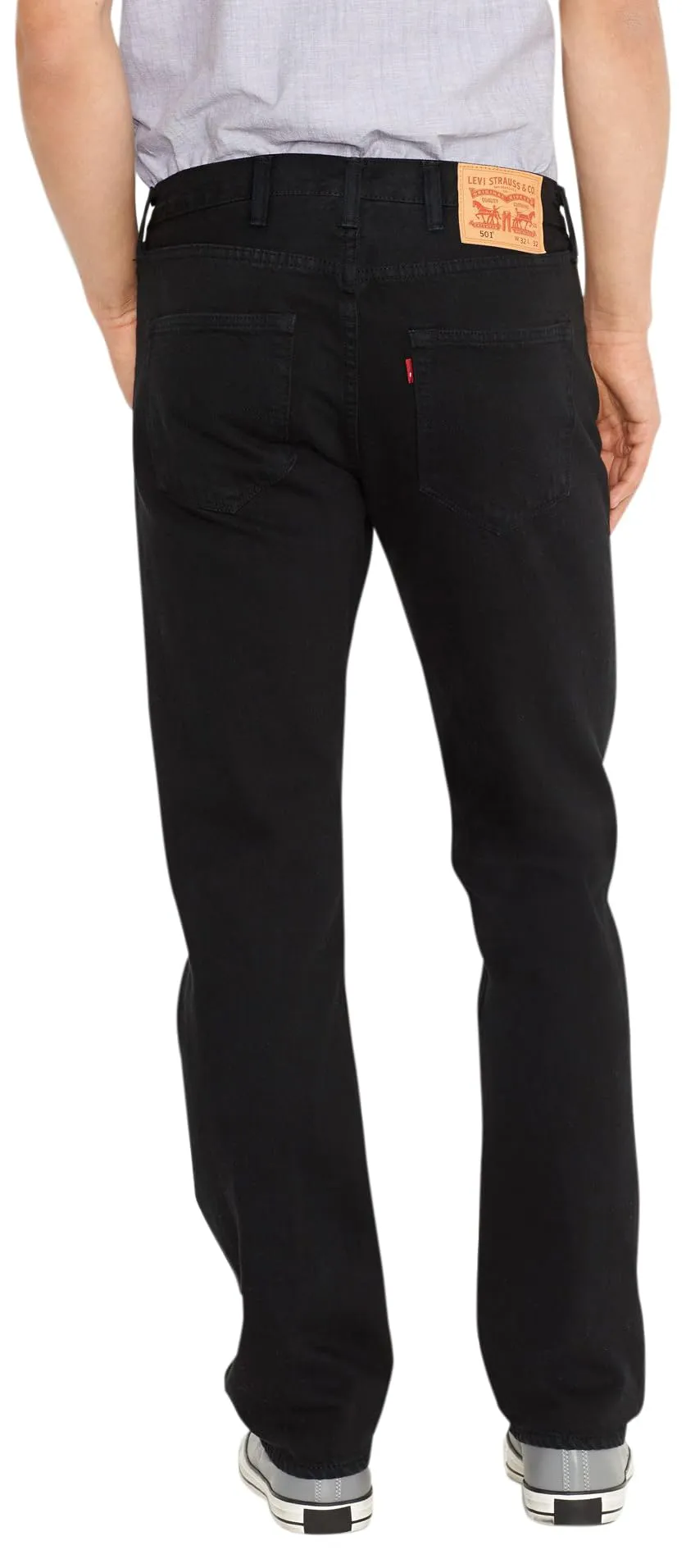 Levi's 501 Original Fit Jeans, Stonewashed Black, 38W / 32L - immagine 3