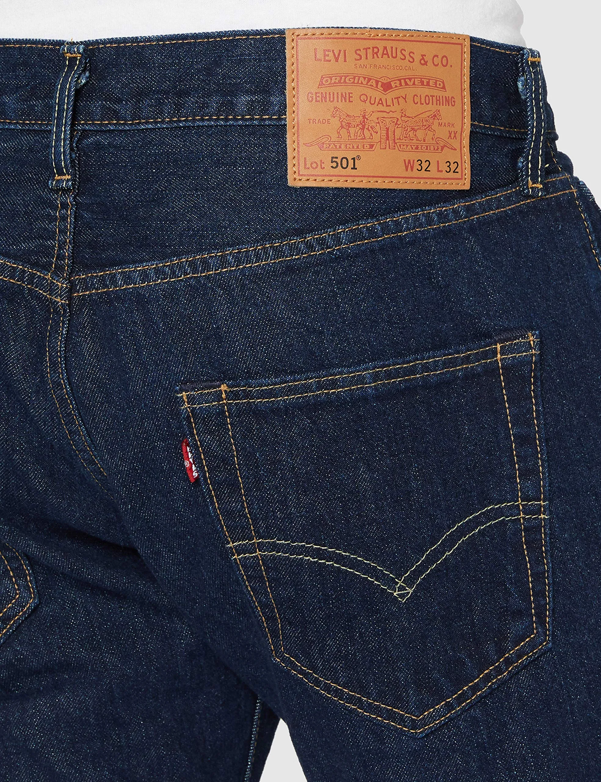 Levi's 501 Original Fit Jeans, One Wash, 30W / 32L - immagine 6