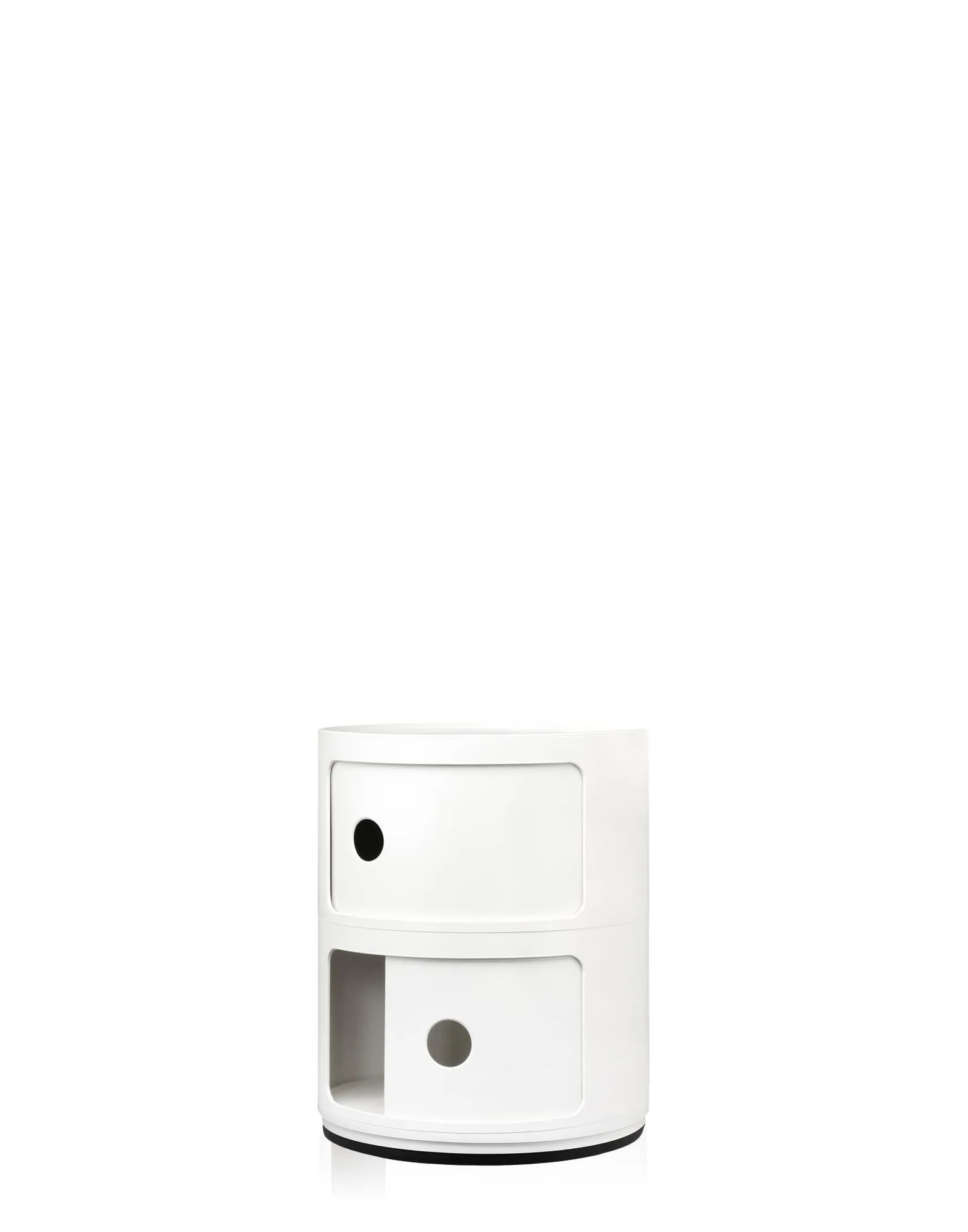 Kartell Componibili Contenitore 2 Elementi, Bianco, 32 x 32 x 40 cm - immagine 4