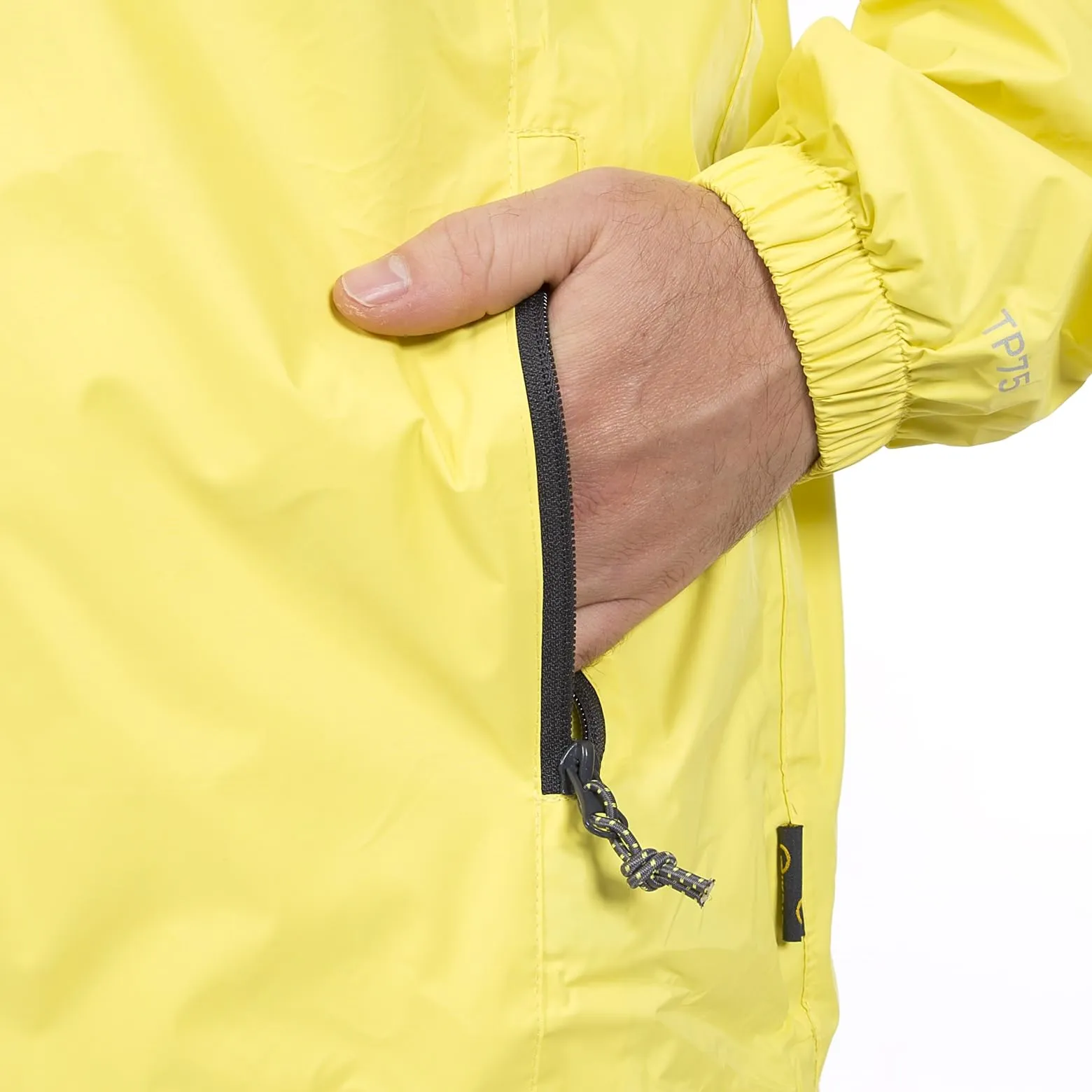Trespass Qikpac Giacca Ripiegabile, Giallo, S - immagine 2