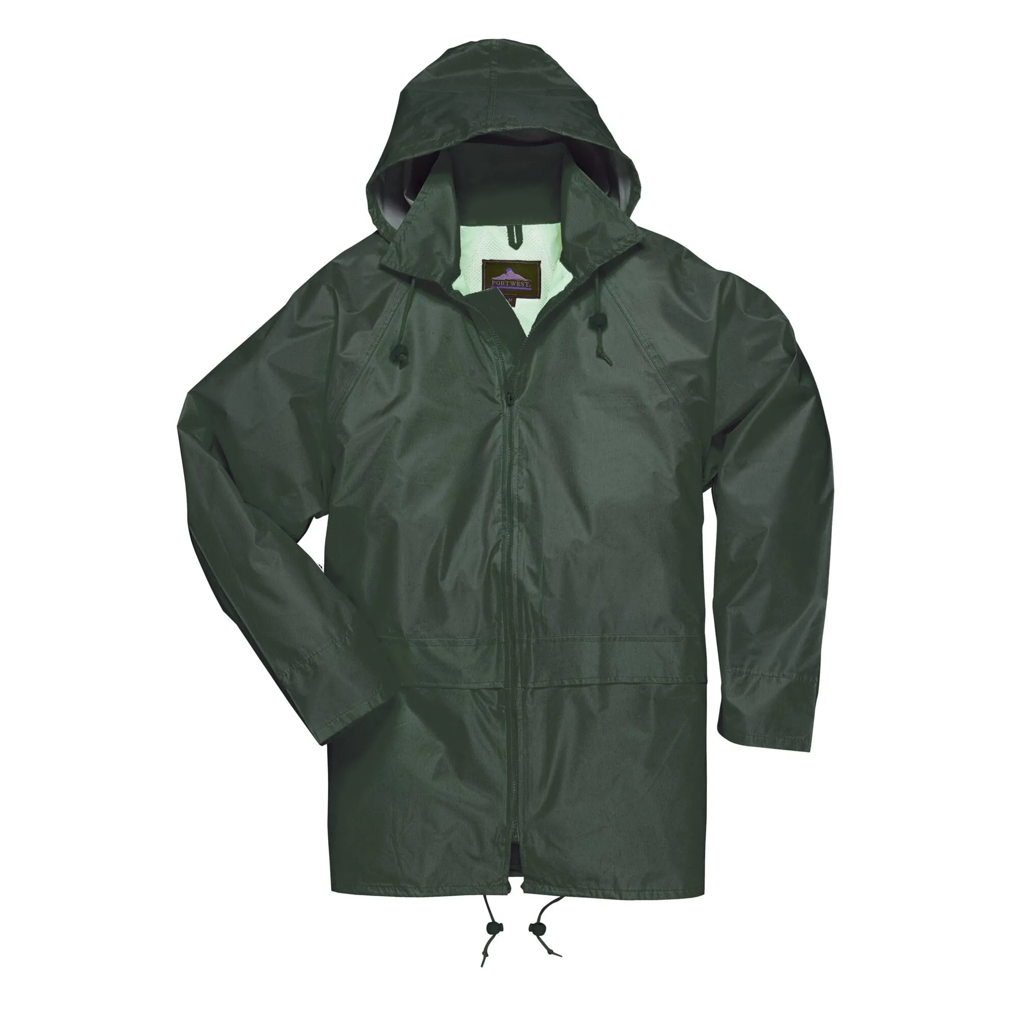 Portwest S440 Giacca Impermeabile Classic Leggera - Verde Oliva - 3XL - immagine 3