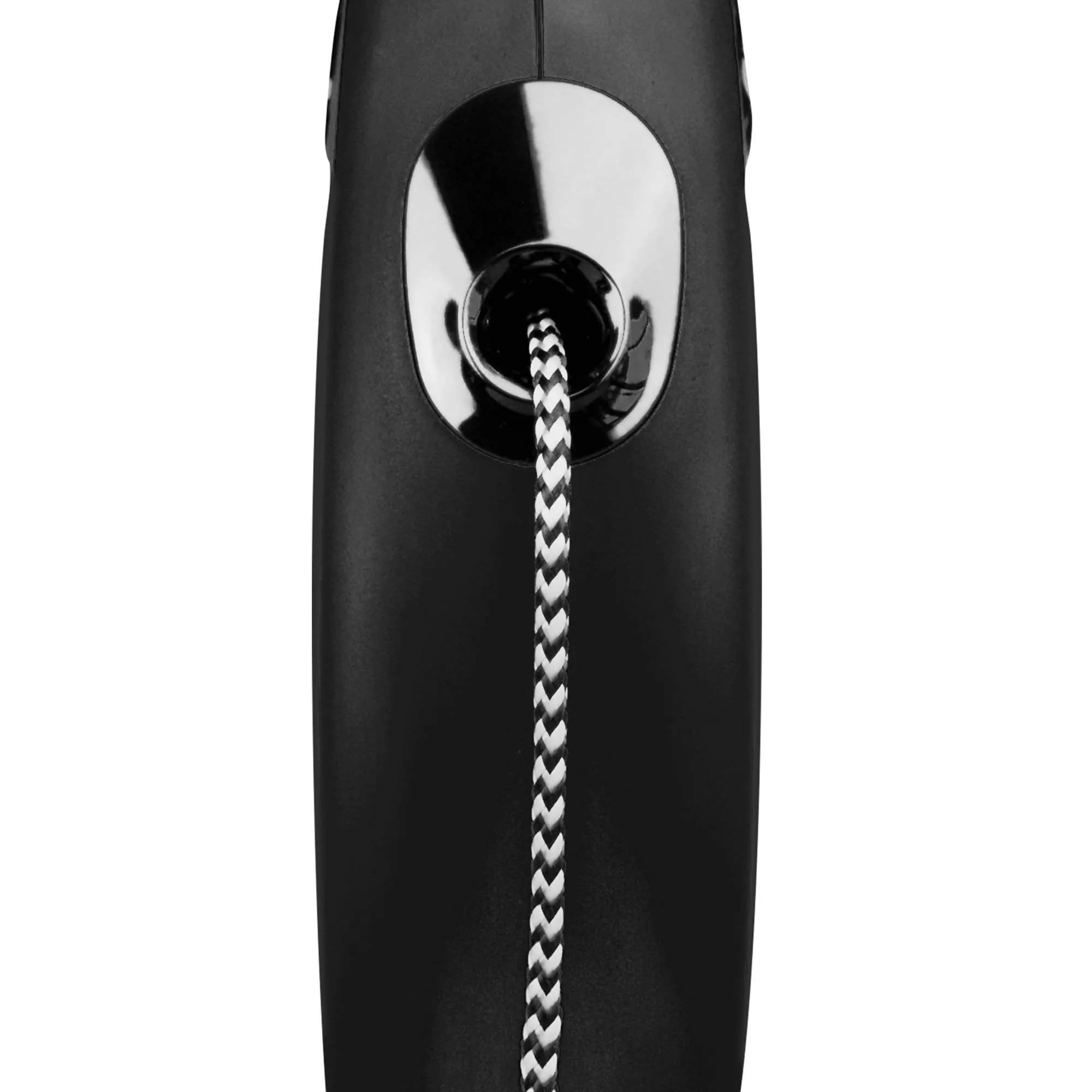 Flexi New Classic Cord Guinzaglio per cani allungabile, Taglia M, 8 Metri, Nero - immagine 3