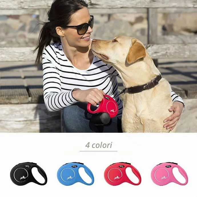 Flexi Classic Guinzaglio M, 8 m, Corda, Blu - immagine 10