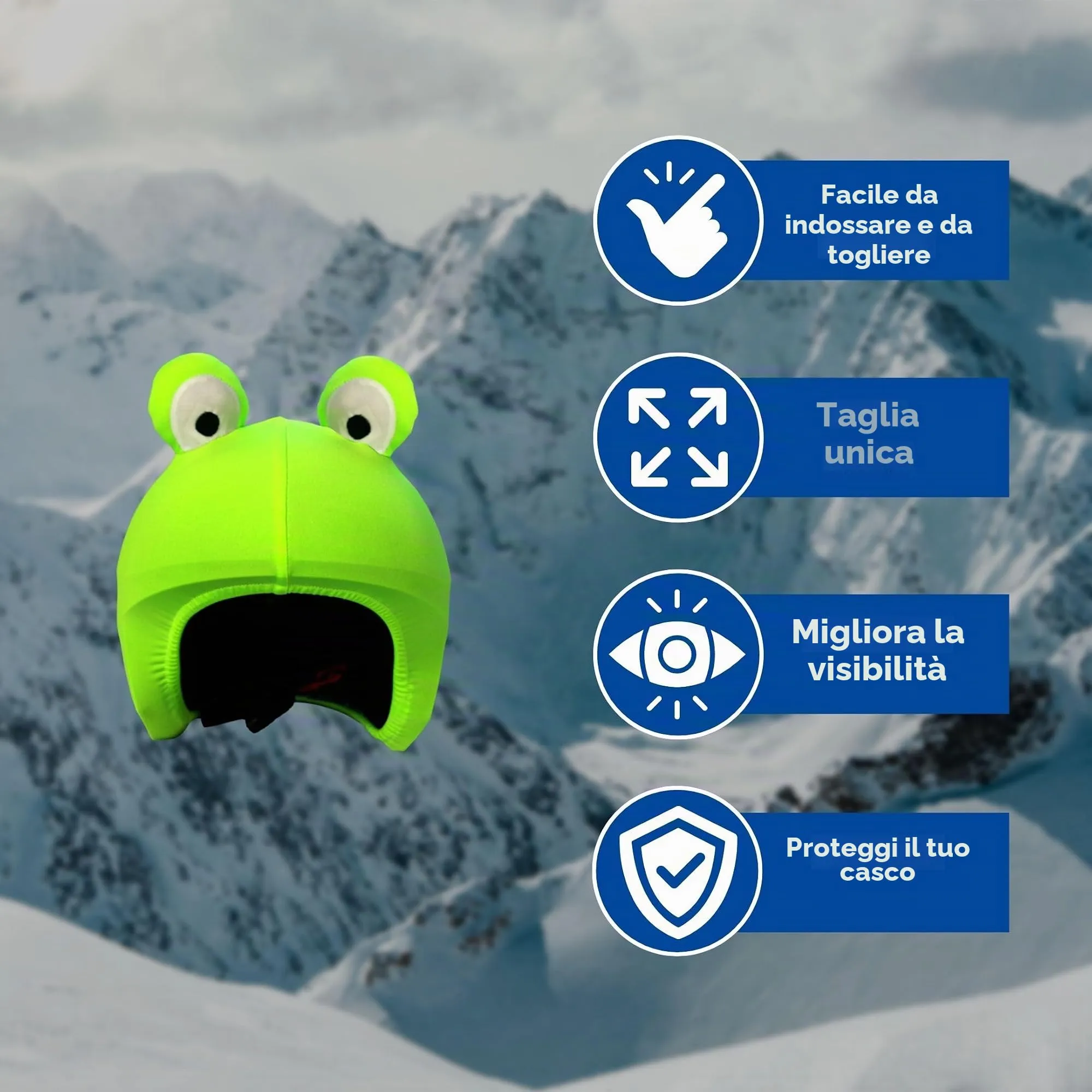 Coolcasc Copricasco Universal, Rana - immagine 4