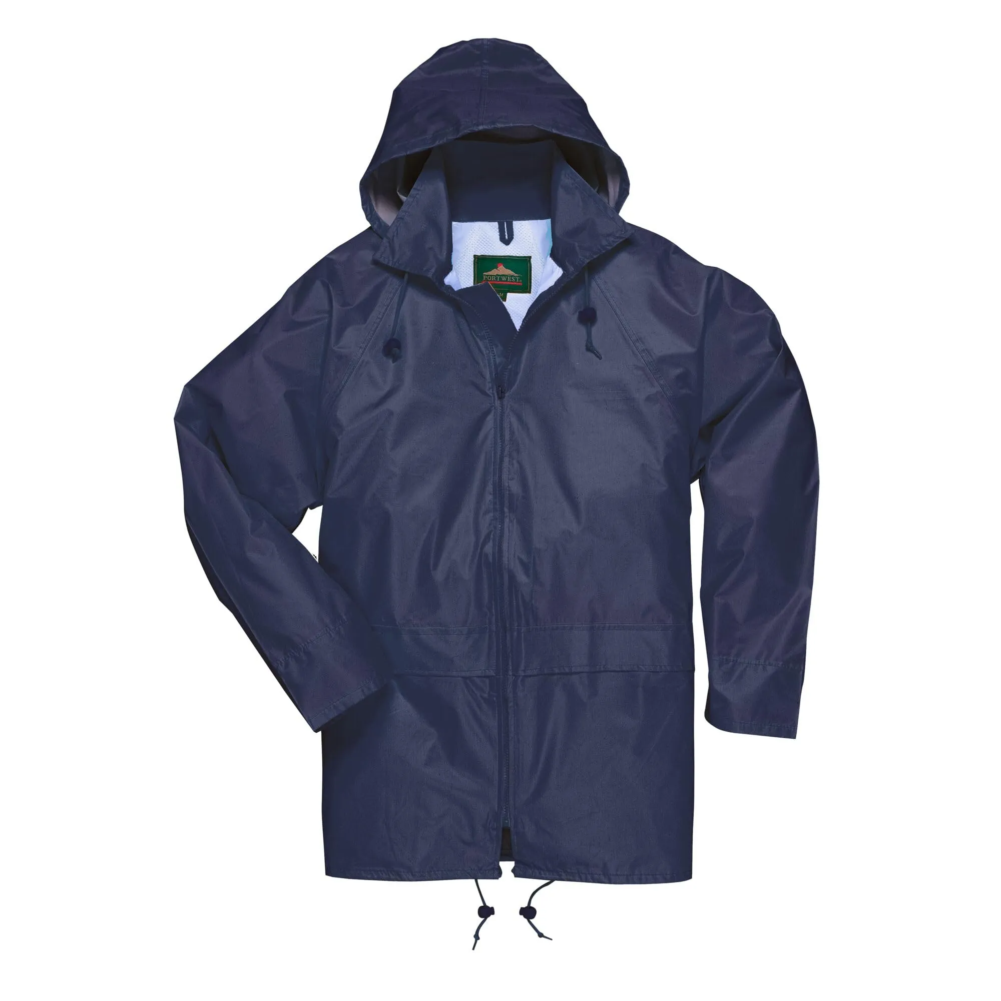 Portwest US440 Giacca Impermeabile con Cappuccio e 2 Tasche, Nero, 4XL - immagine 5