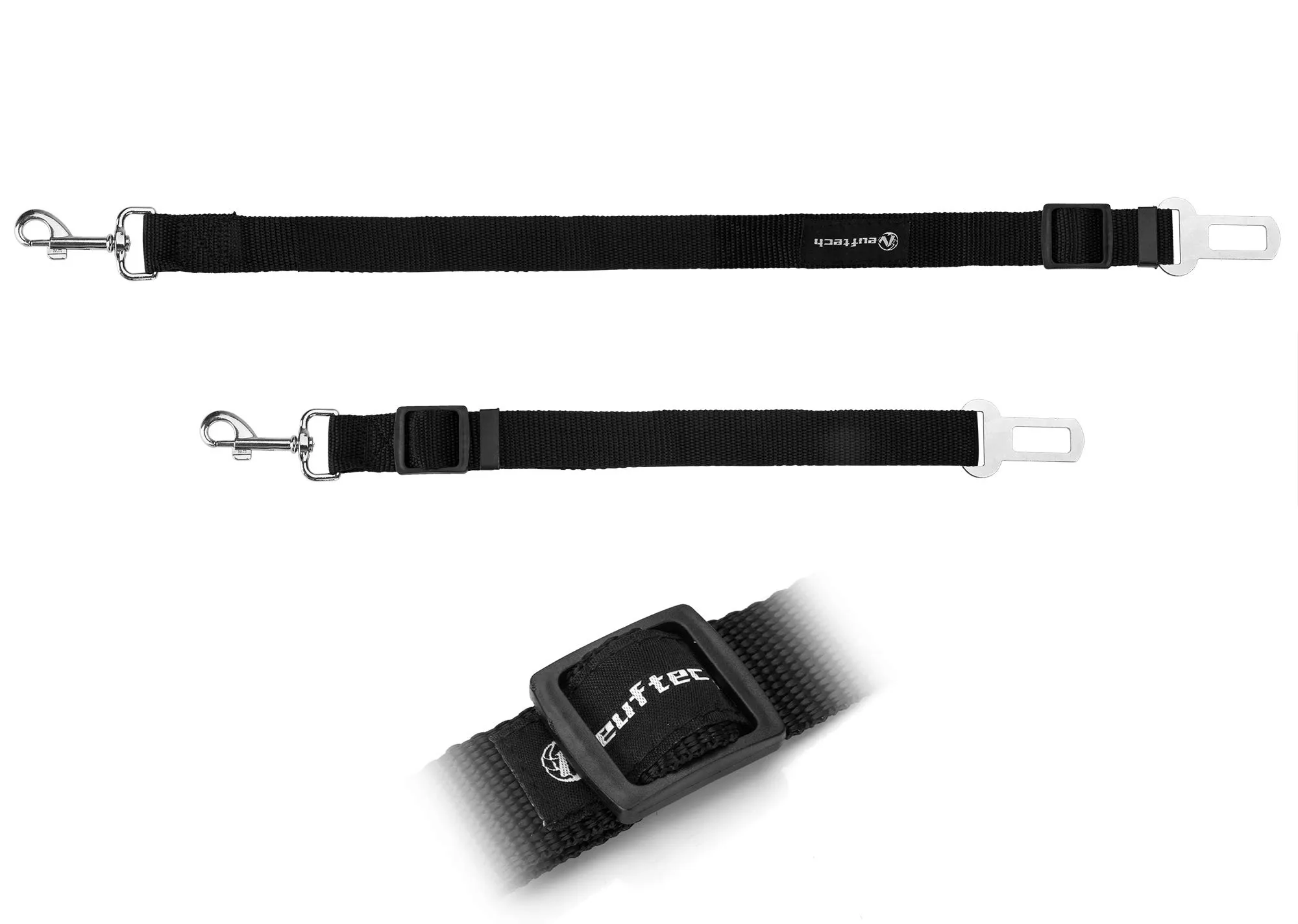 Neuftech Cintura di Sicurezza Auto Regolabile per Cane, Nero, 65cm - immagine 6
