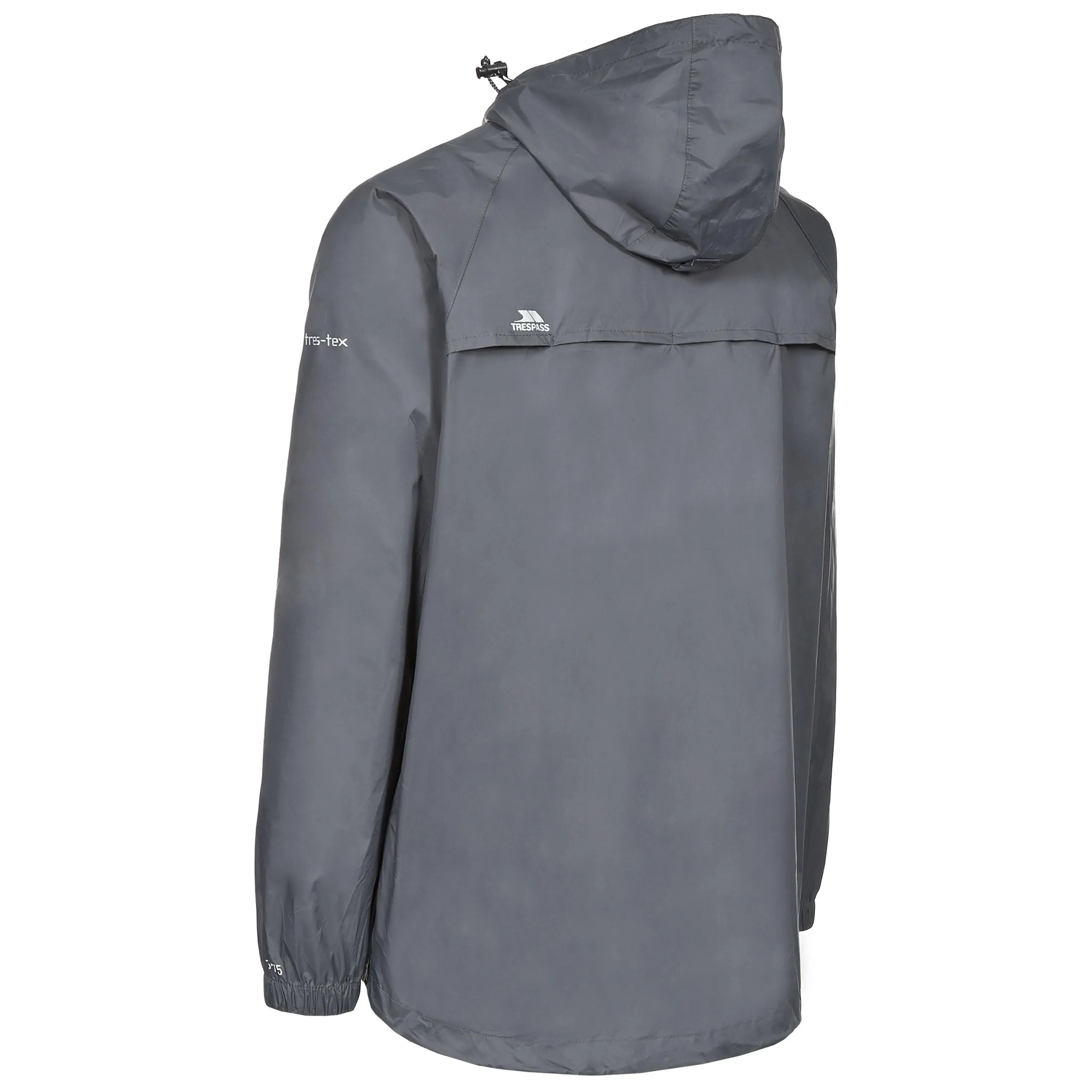 Trespass Qikpac Giacca Ripiegabile, Grigio Flint, XL - immagine 5