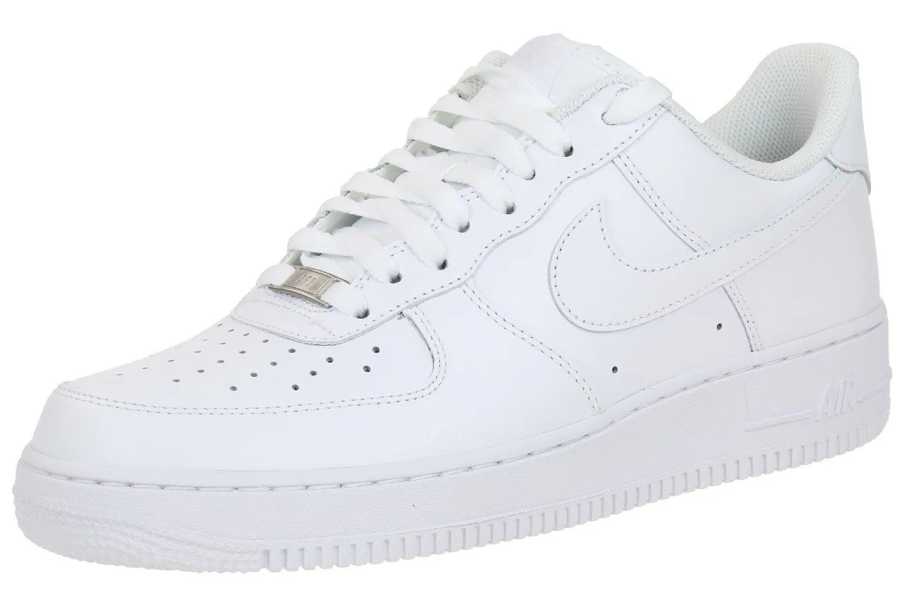 Nike Air Force 1 '07 Men's Shoes, White White 111, 47 EU - immagine 1