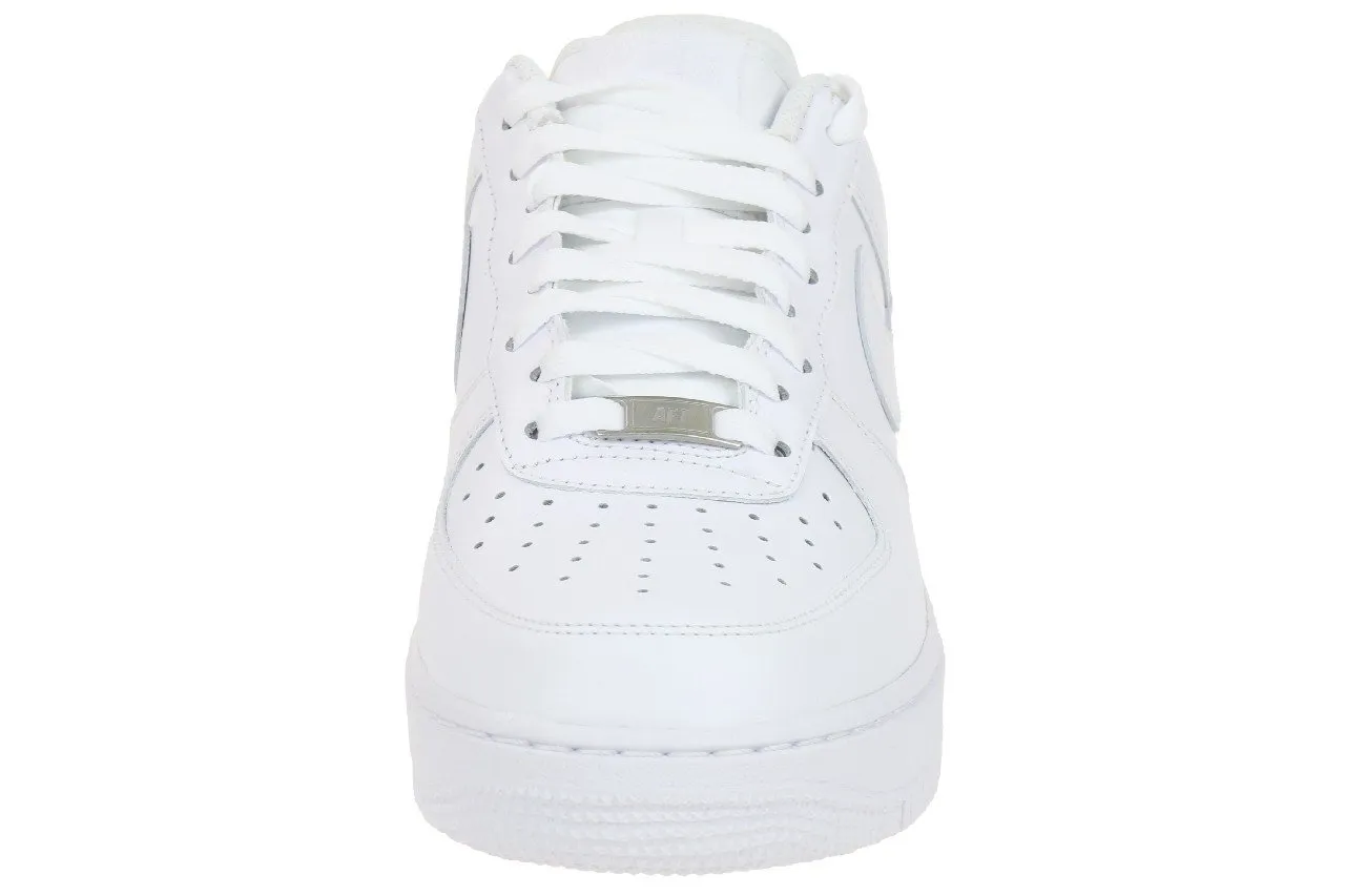 Nike Air Force 1 '07 Men's Shoes, White White 111, 47 EU - immagine 3