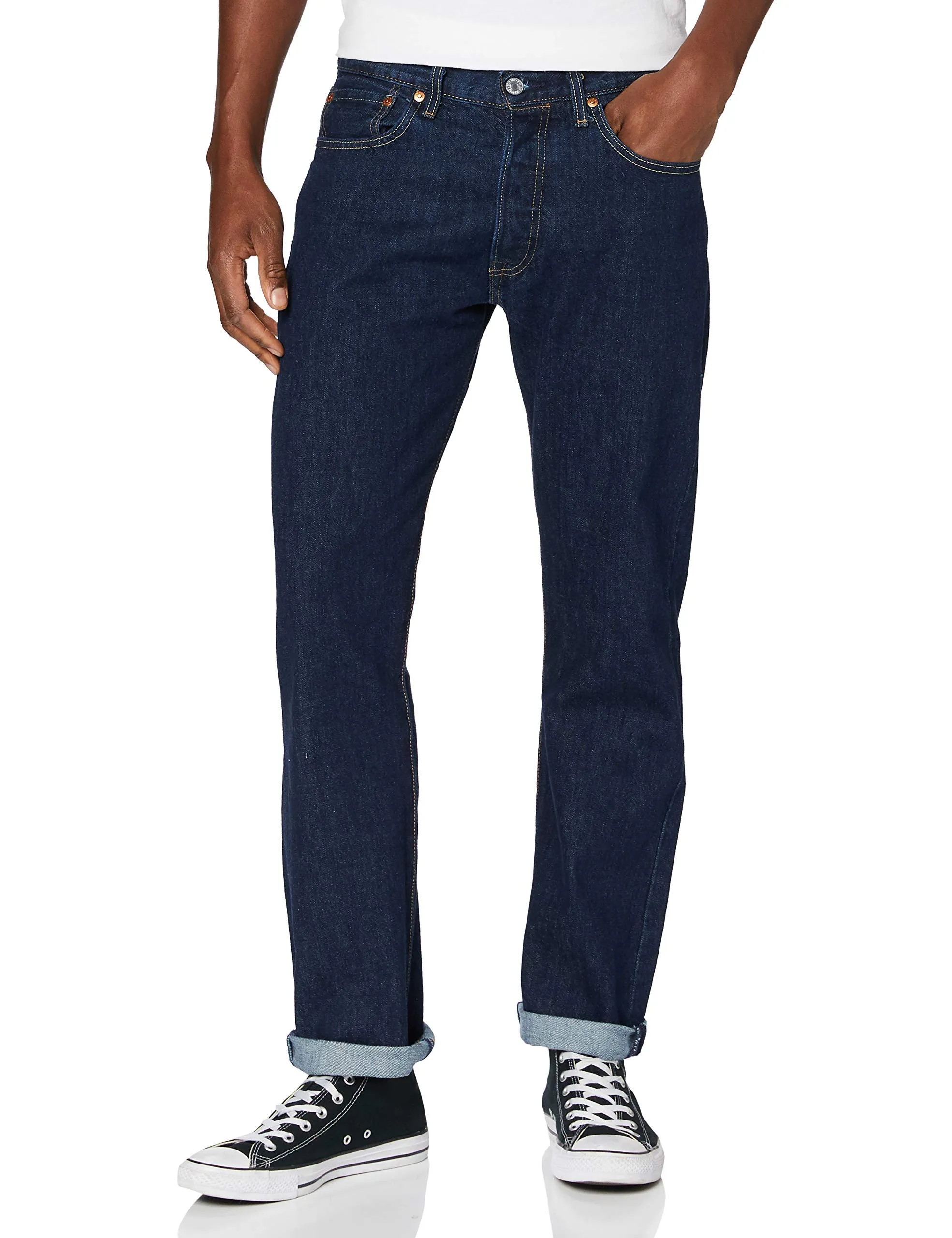 Levi's 501 Original Fit Jeans, One Wash, 31W / 30L - immagine 1