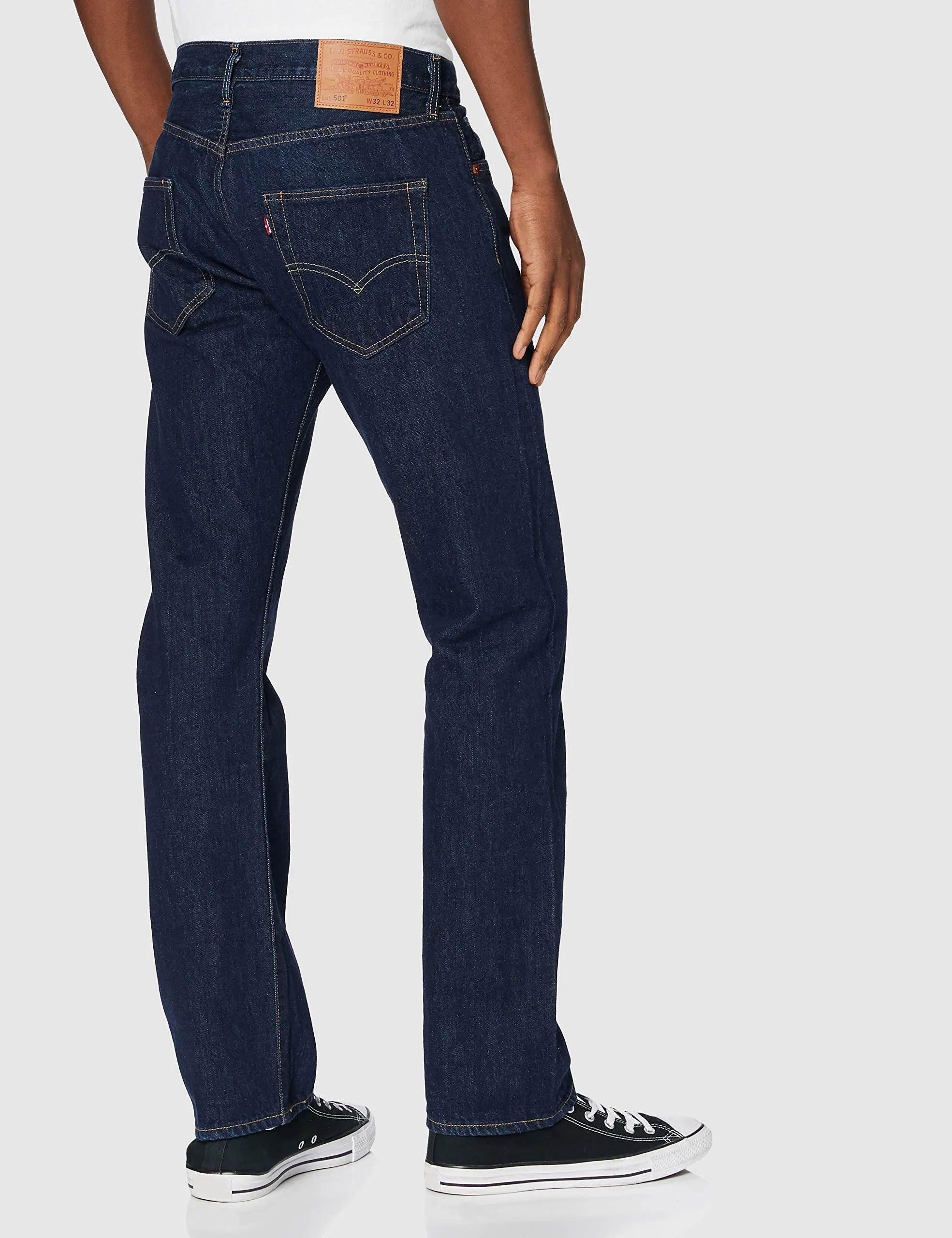 Levi's 501 Original Fit Jeans, One Wash, 31W / 30L - immagine 5