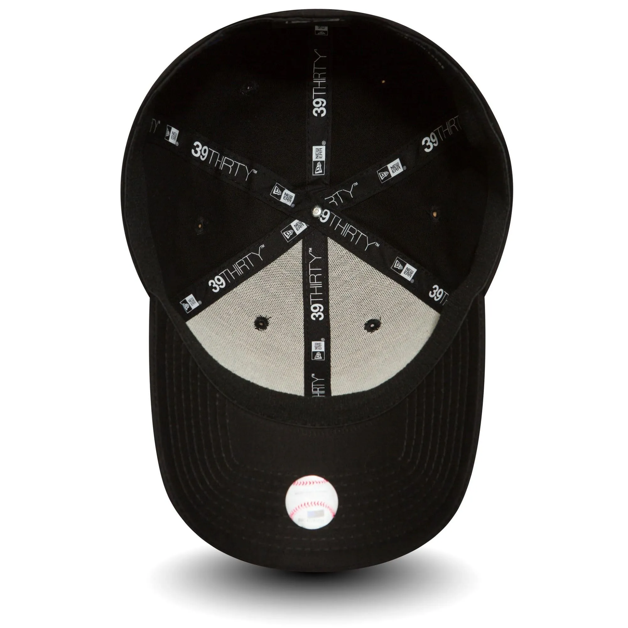 New Era 39Thirty League Basic New York Yankees Cap, Black, S/M - immagine 4