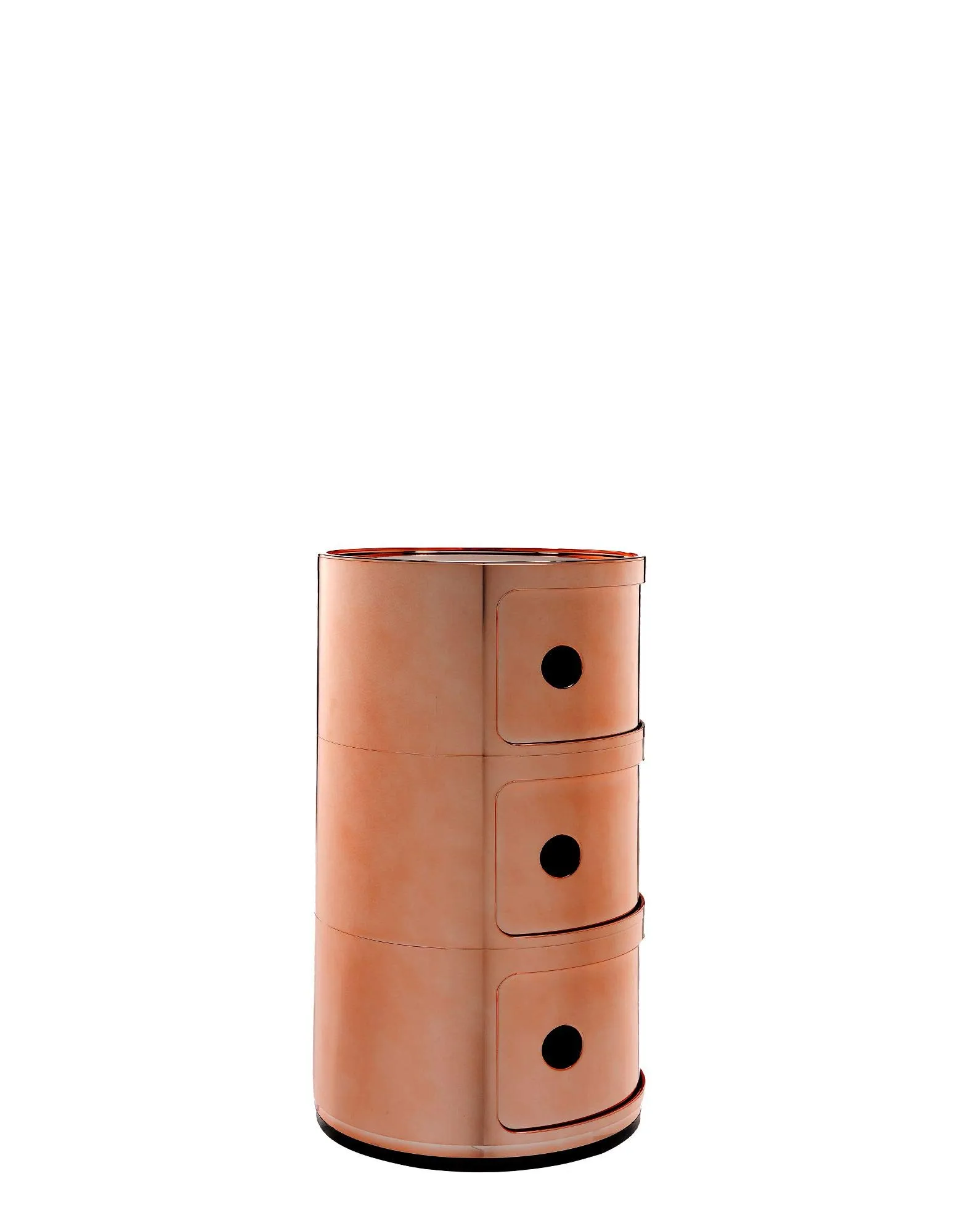 Kartell Componibili Contenitore 3 Elementi, ABS, Rame, 32 x 32 x 58.5 cm - immagine 5