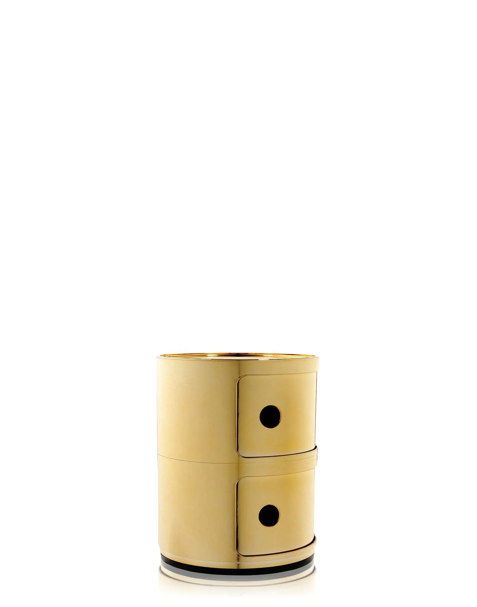 Kartell Componibili Contenitore 2 Elementi, Oro, 32 x 32 x 40 cm - immagine 5