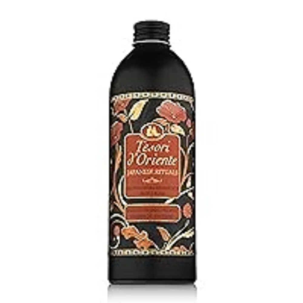 Tesori d'Oriente Japanese Rituals Bagno Crema con Olio di Tsubaki e Peonia, 500ml - immagine 1