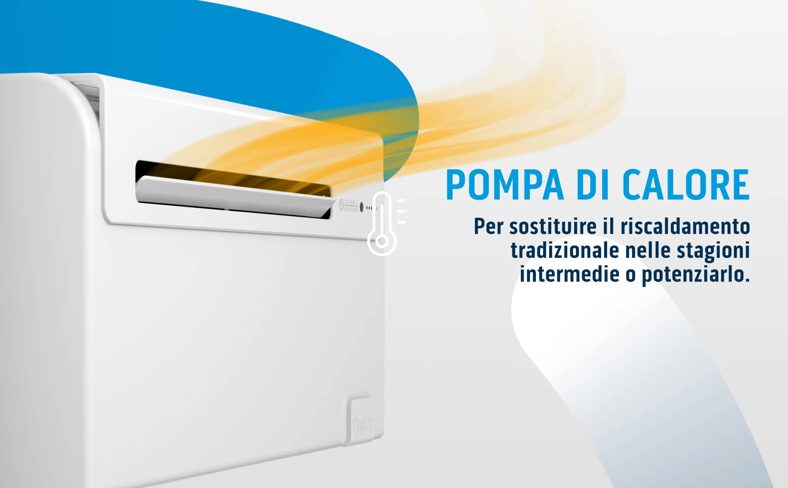 Olimpia Splendid 01504 Unico Air 8 HP Climatizzatore Fisso senza Unità Esterna, Caldo Freddo, Wi-Fi Ready, Bianco, 1.8 KW - immagine 9