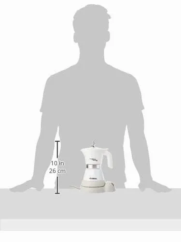 Ariete 1358 Moka Aroma Moka Elettrica 2/4 Tazze Bianco - immagine 3