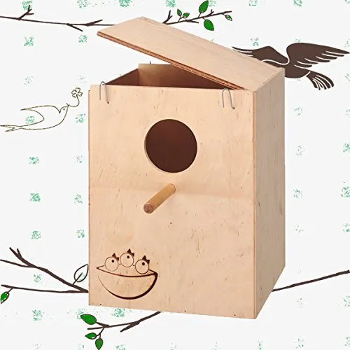 Ferplast Nido per Uccelli in Legno FSC Extra Large - immagine 2