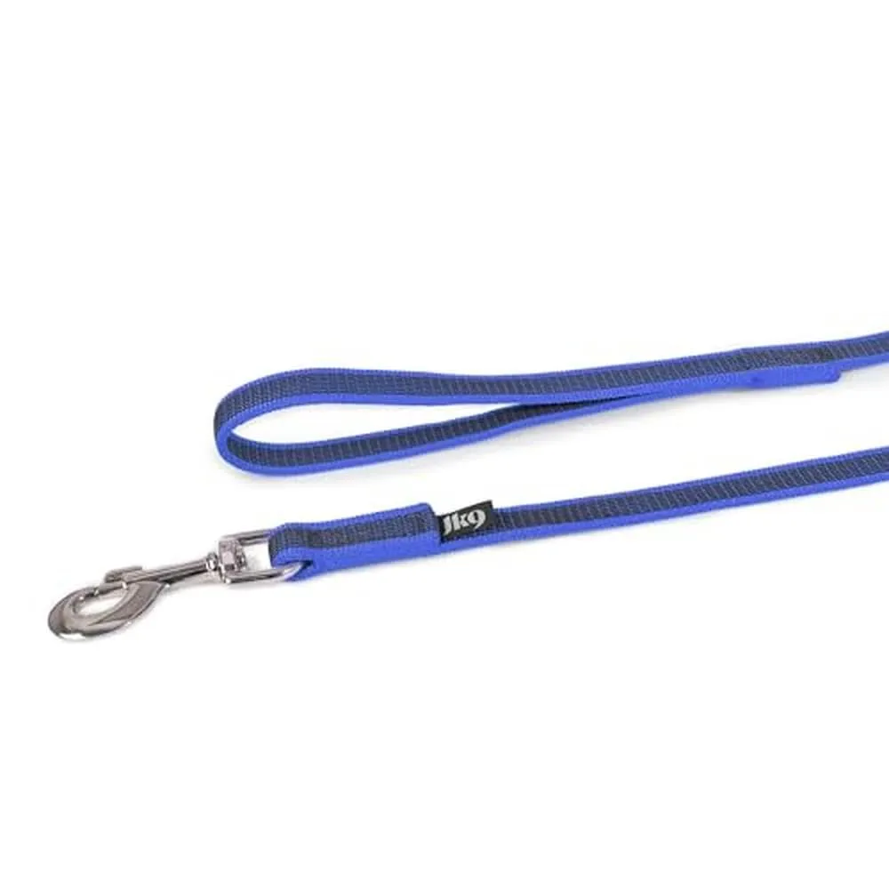 Julius-K9 Color & Gray Super Presa Guinzaglio Con Manico, 20 mm x 10 m, Blu - immagine 3