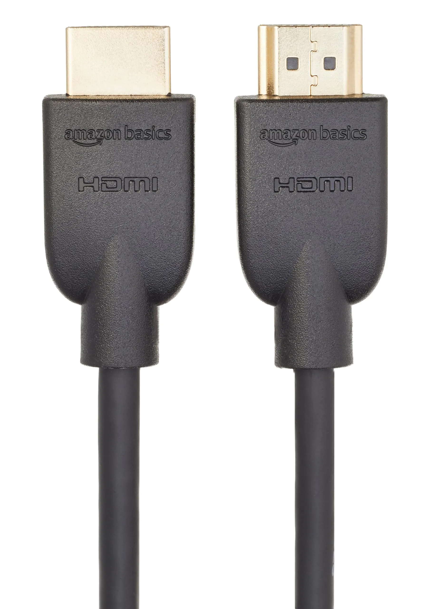 Amazon Basics Cavi HDMI 4K Alta Velocità con Ethernet, 3 m, Nero (Confezione da 2) - immagine 3