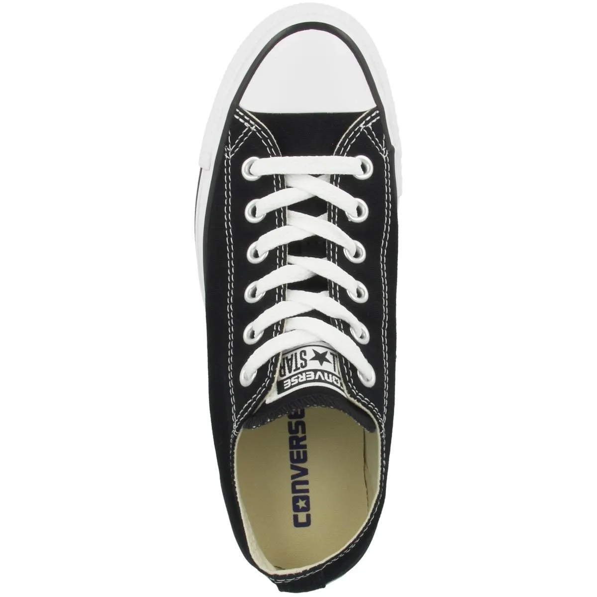 Converse Chuck Taylor All Star Core Ox Sneaker Unisex, Black, Size 44.5 - immagine 5