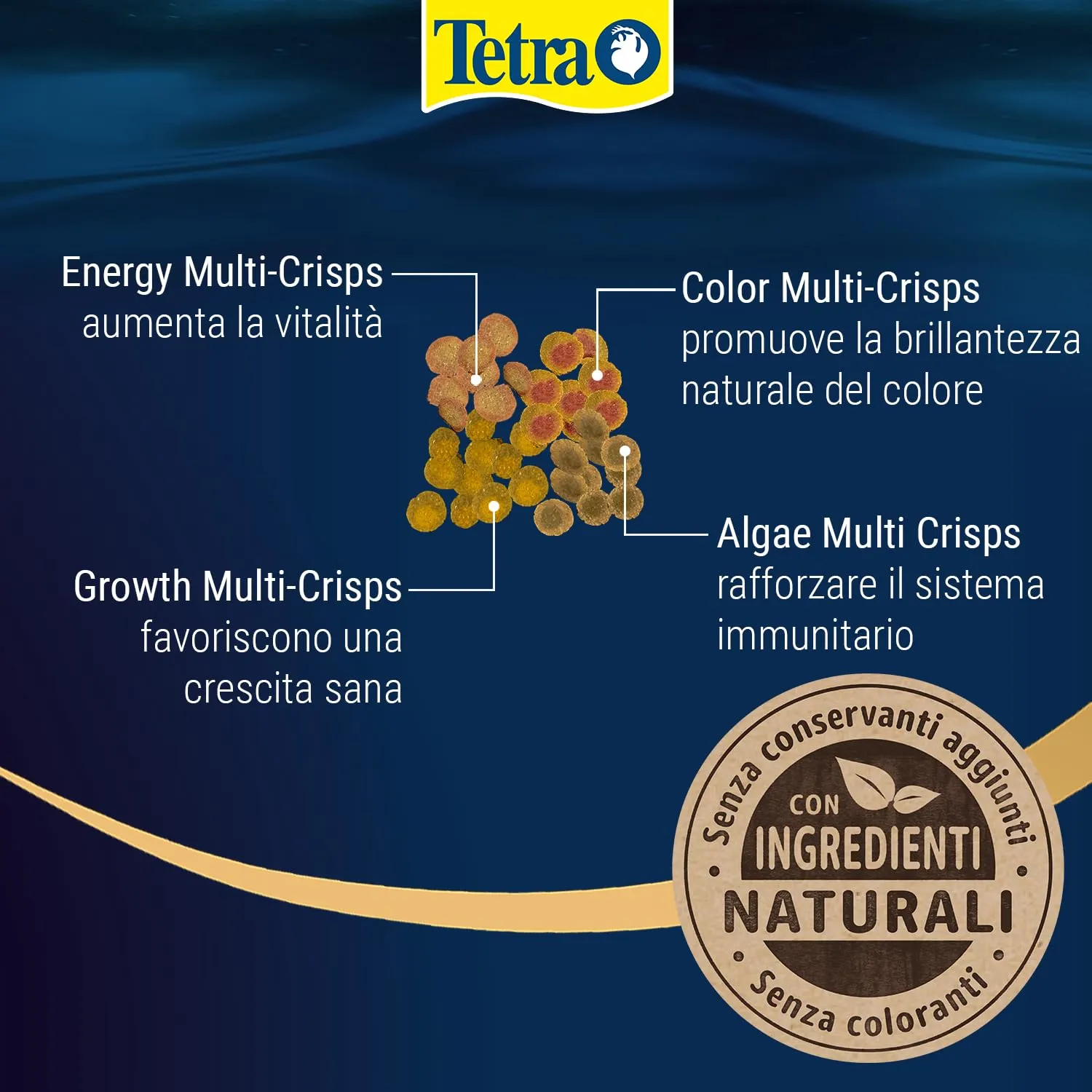 Tetra Pro Multi-Crisps Menu Mangime per Pesci 4in1, 250 ml - immagine 4