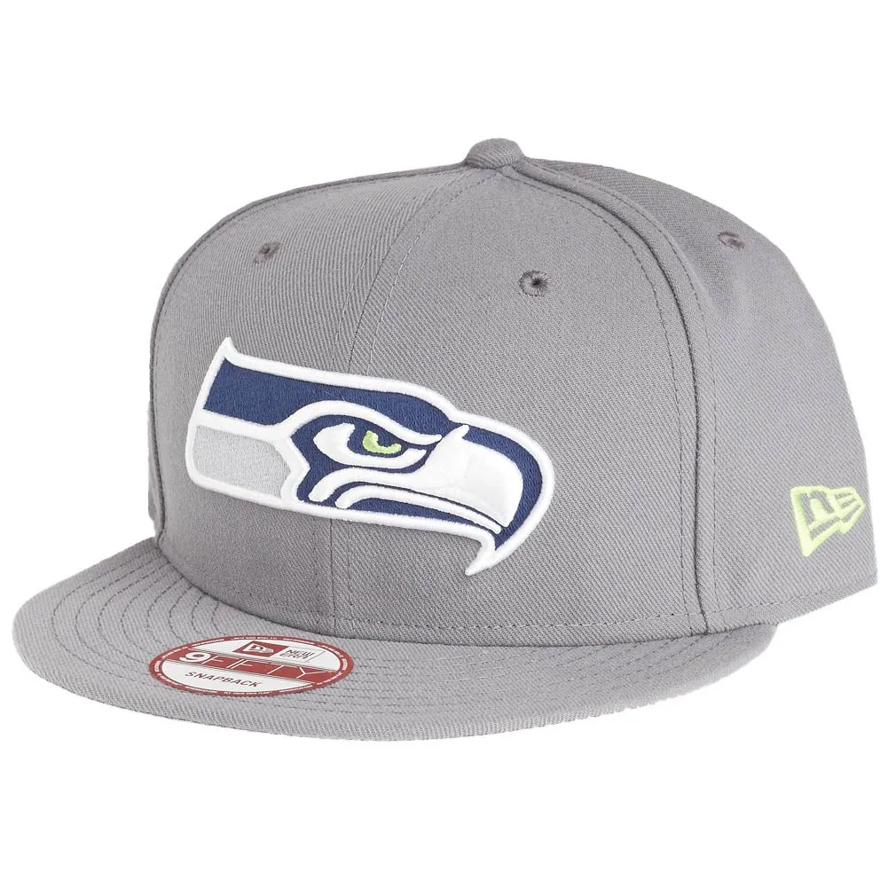 New Era 9Fifty Snapback Cap - Seattle Seahawks Storm Grigio - immagine 1