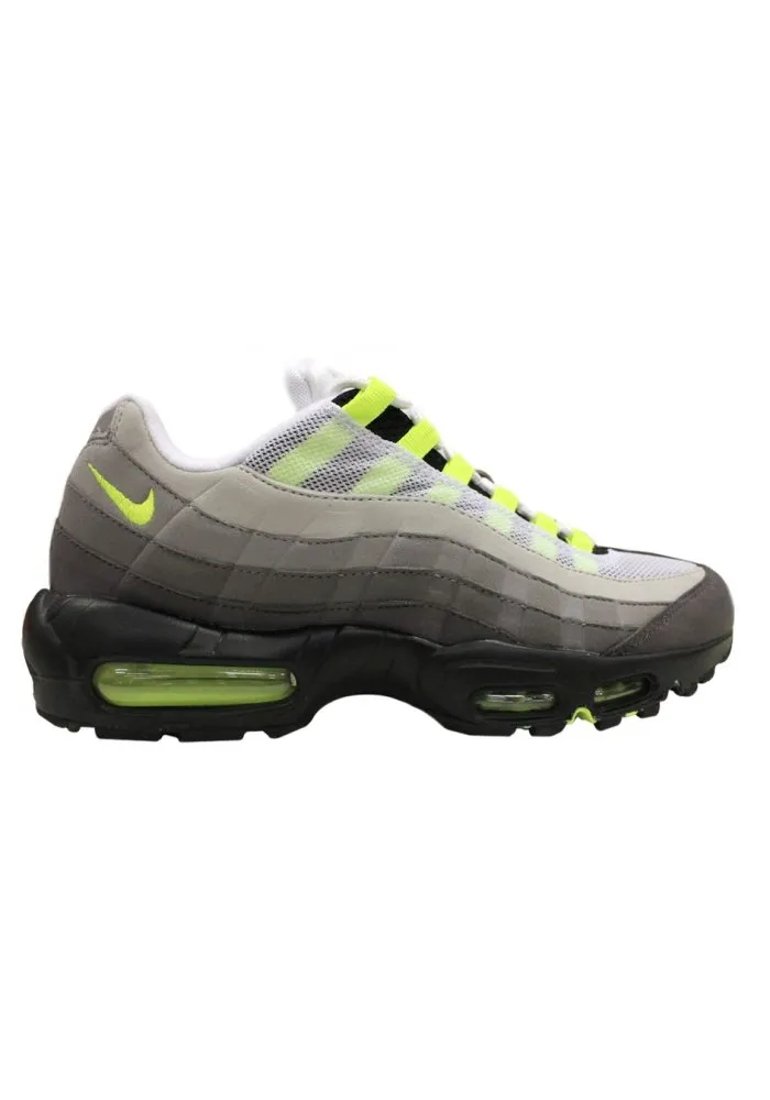 Nike Air Max 95 OG Men's Shoes - Black/Volt-Medium Ash-Dk Pwtr - 46 - immagine 1