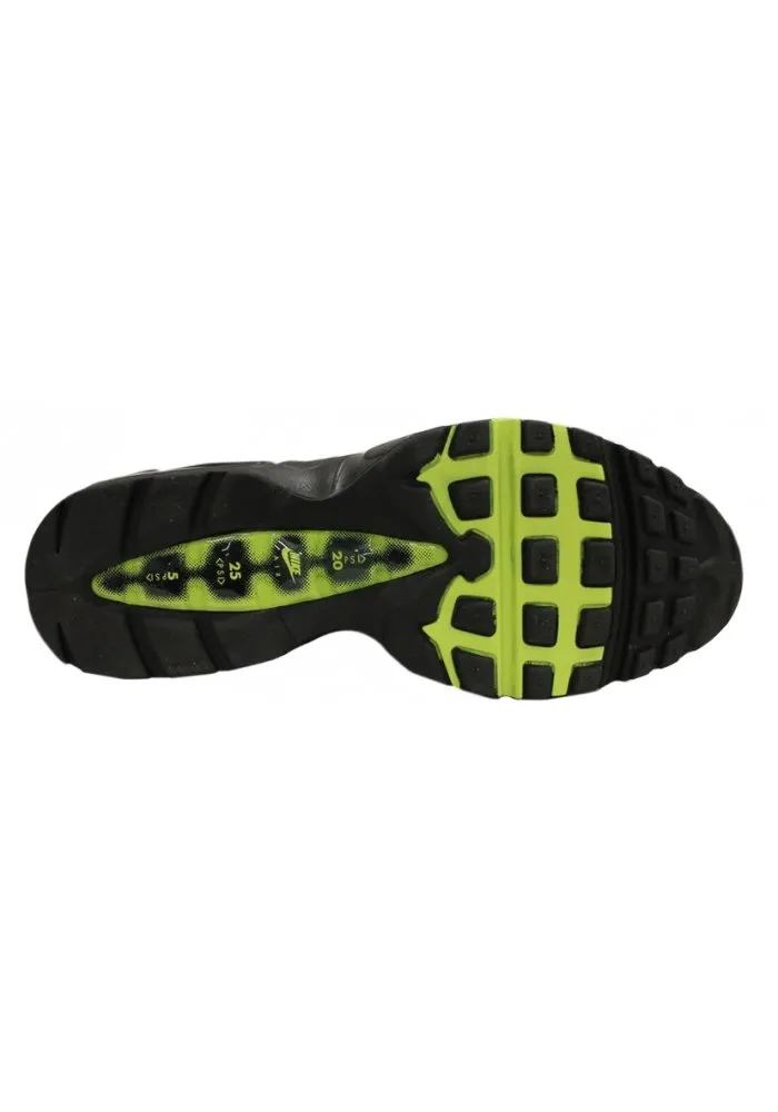 Nike Air Max 95 OG Men's Shoes - Black/Volt-Medium Ash-Dk Pwtr - 46 - immagine 4