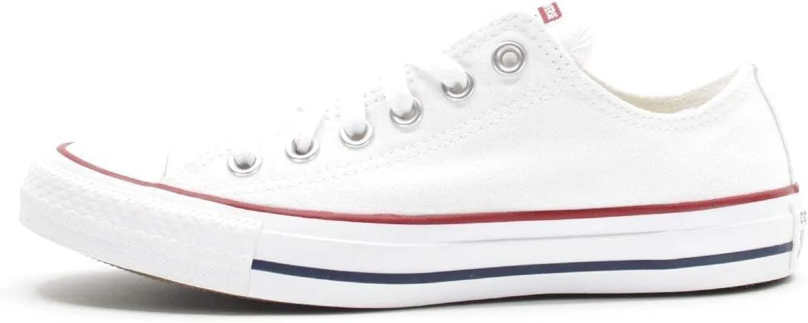 Converse Chuck Taylor All Star Ox M7652C Bianco Bianco Ottico 41.5 EU - immagine 1
